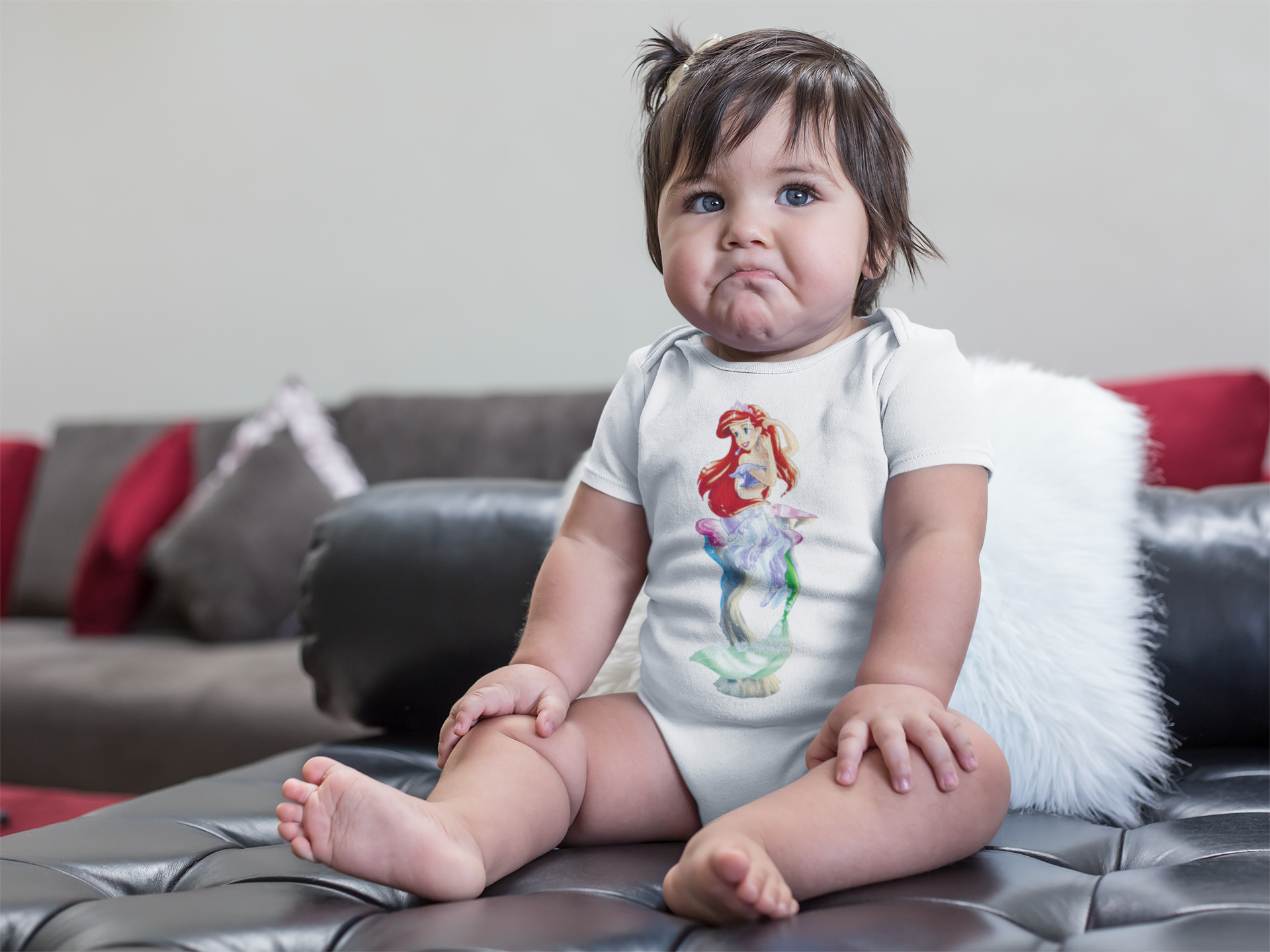 Princess Cartoon Rompers for Baby Girl- FunkyTeesClub