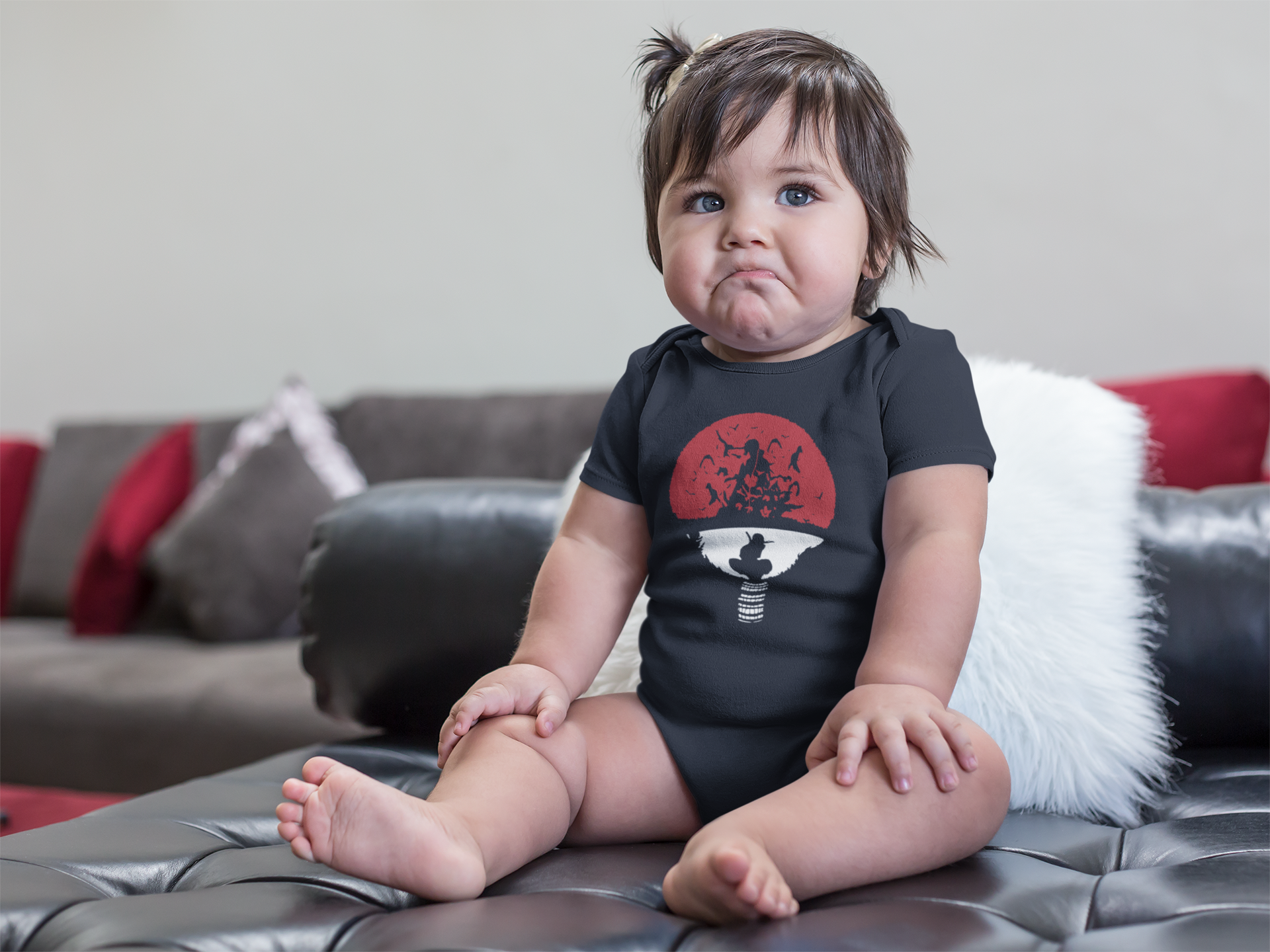 Naruto Web Series Rompers for Baby Girl- FunkyTeesClub