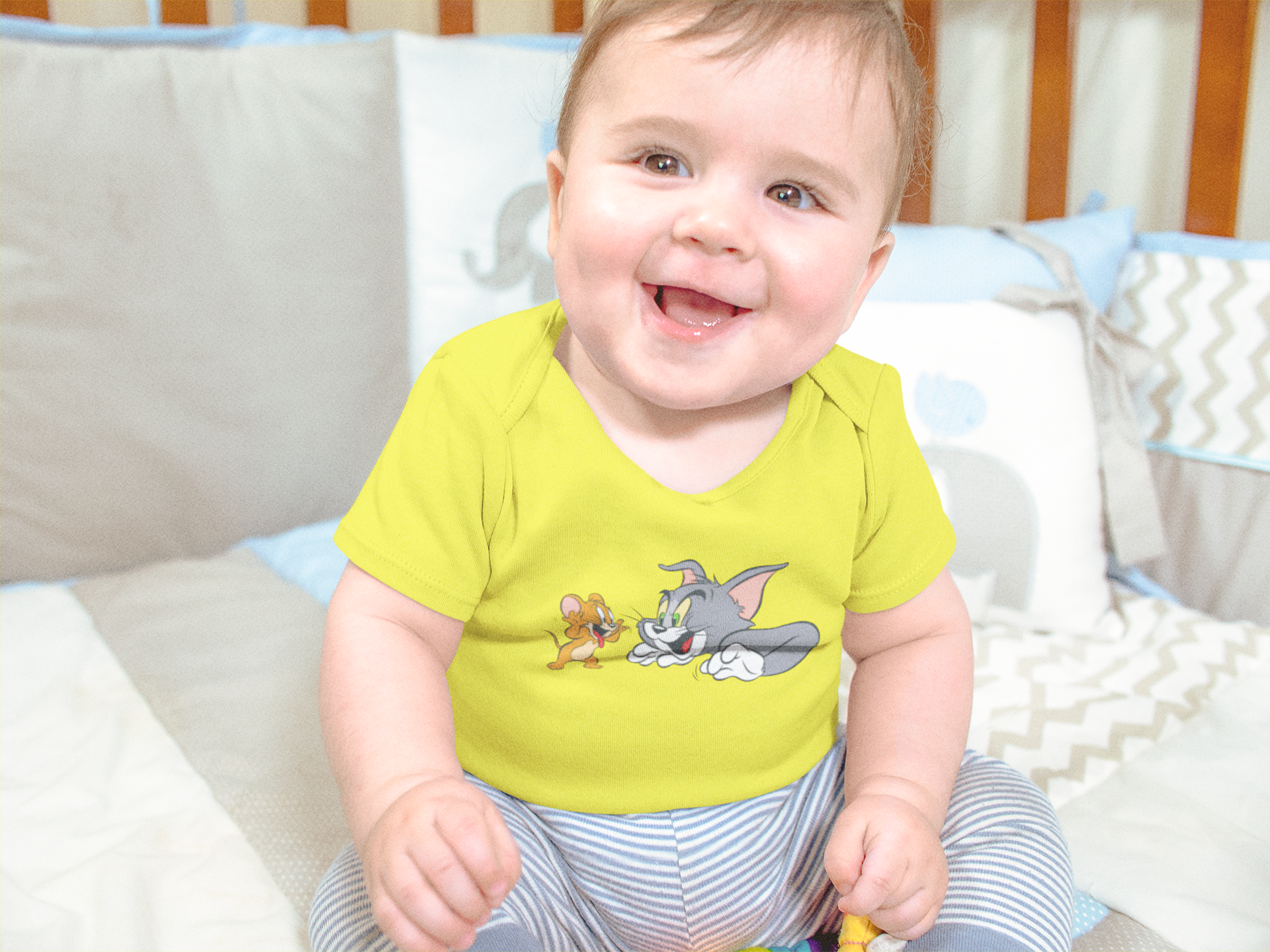 Cute Cartoon Rompers for Baby Boy -FunkyTeesClub