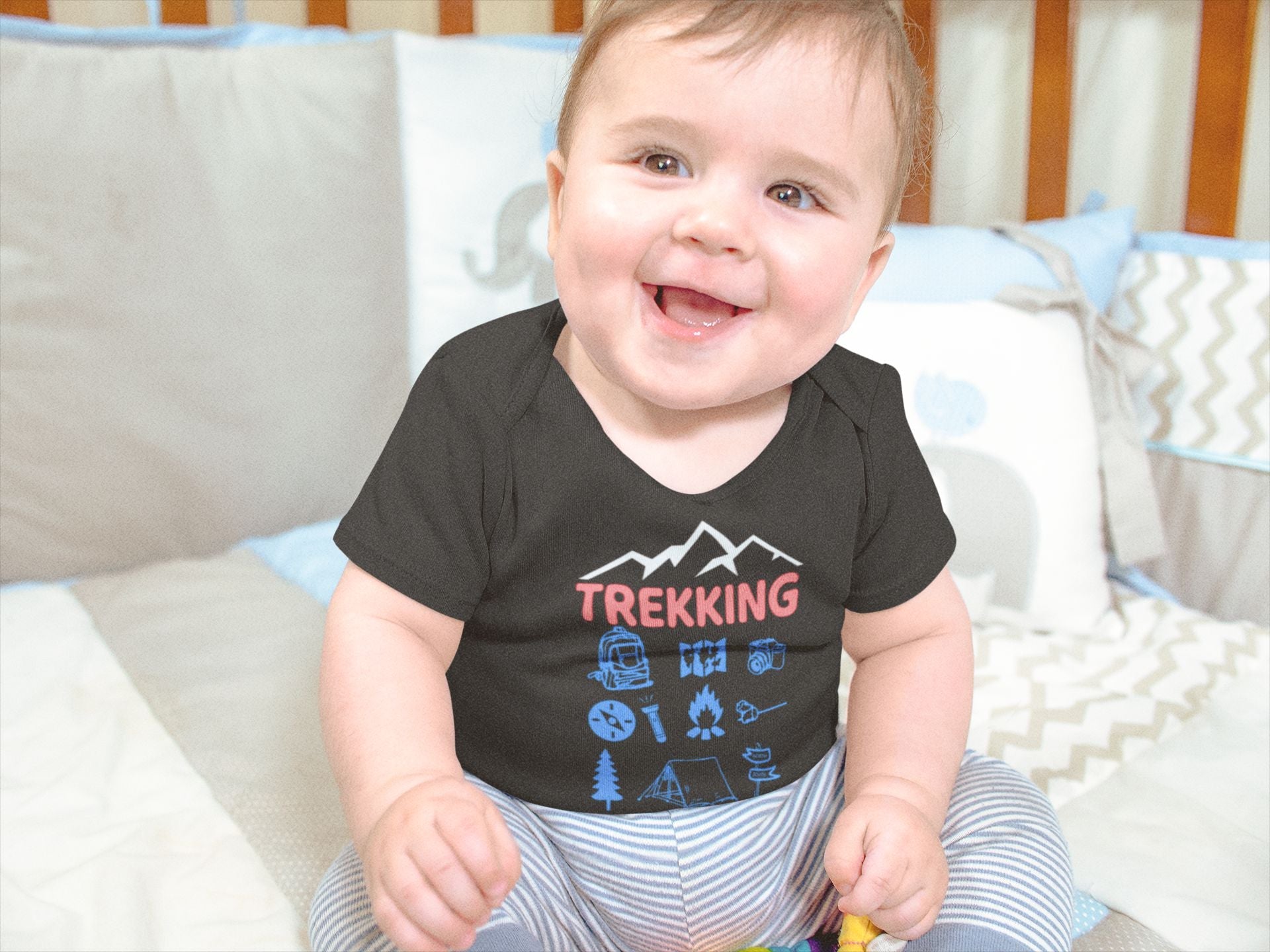 Trekking Rompers for Baby Boy- FunkyTeesClub