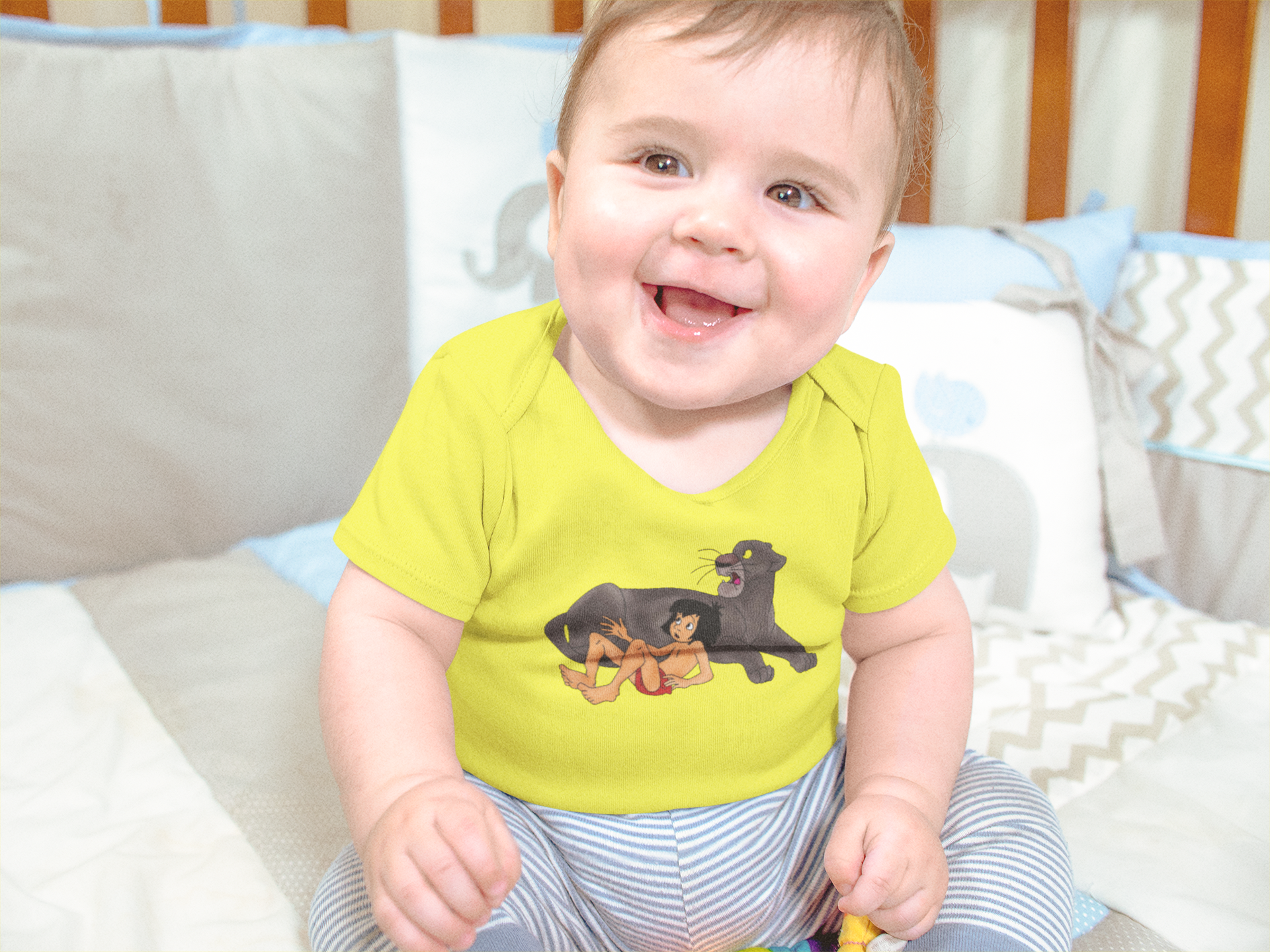 Cute Cartoon Rompers for Baby Boy -FunkyTeesClub