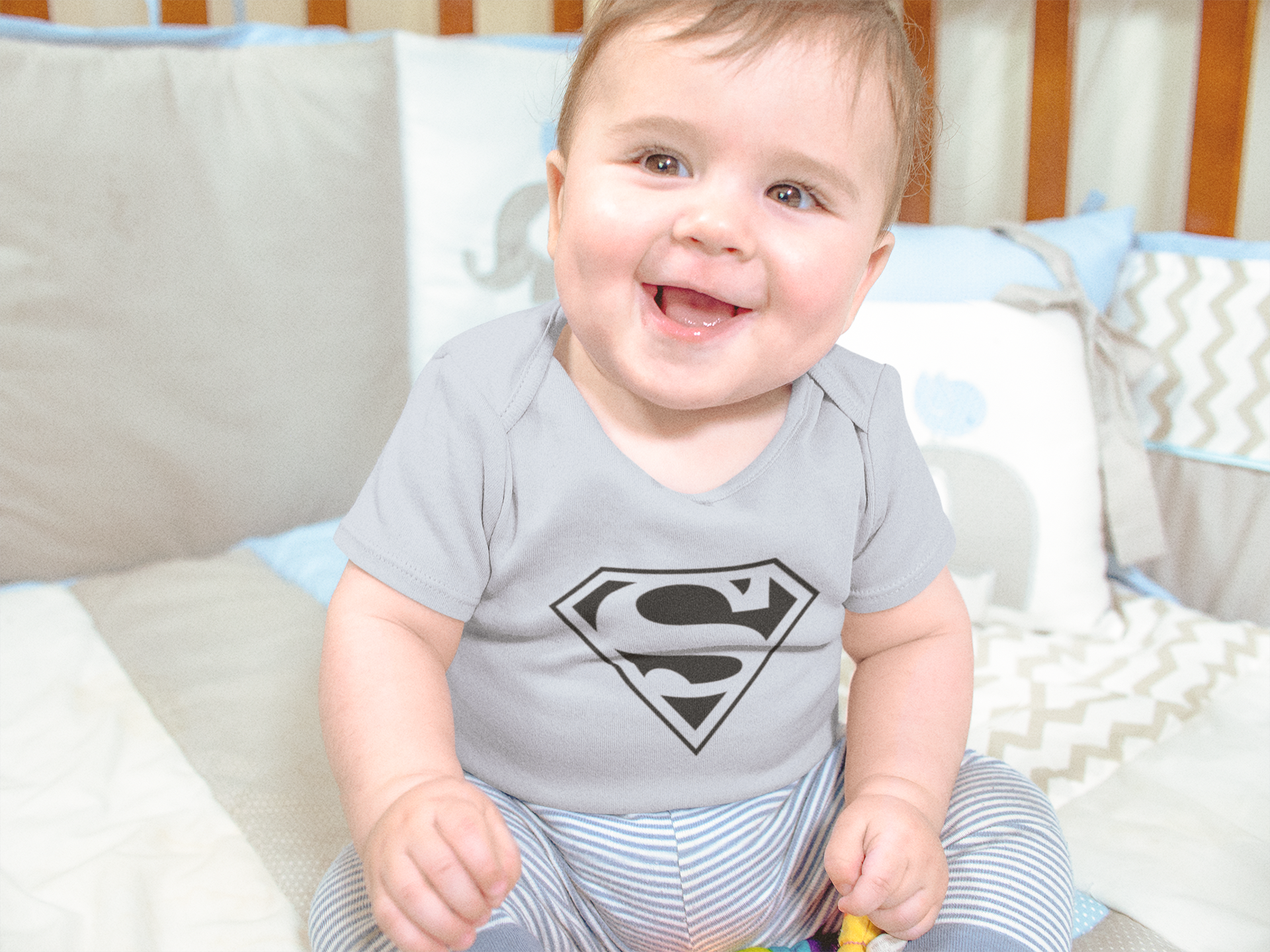 Superhero Rompers for Baby Boy -FunkyTeesClub