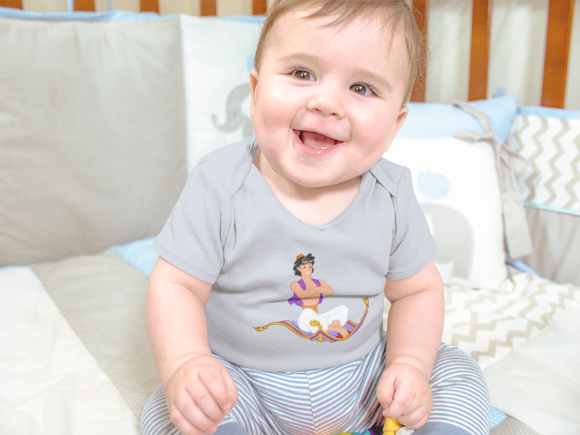 Cute Cartoon Rompers for Baby Boy -FunkyTeesClub