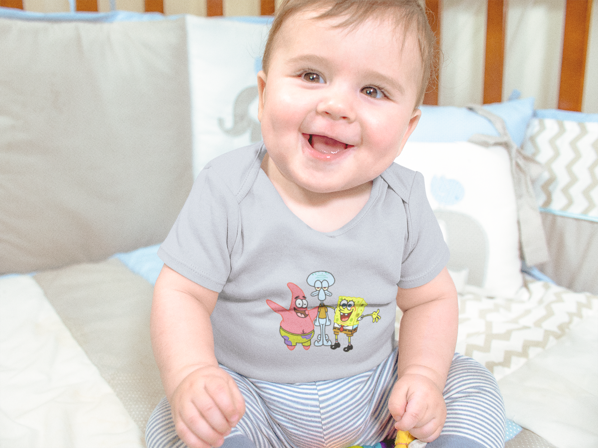 Cute Cartoon Rompers for Baby Boy -FunkyTeesClub