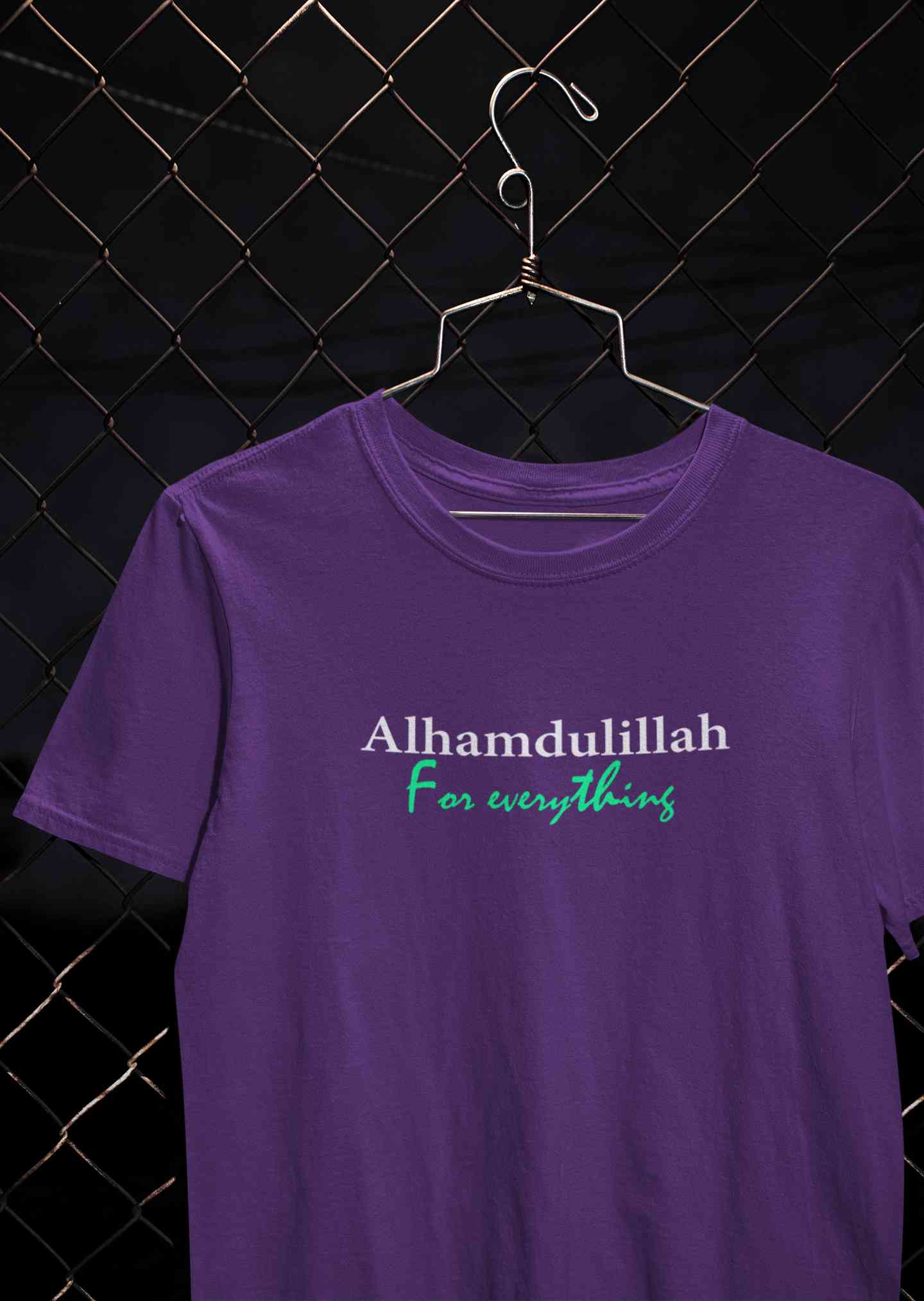 Alhamdulillah Mens Half Sleeves T-shirt- FunkyTeesClub