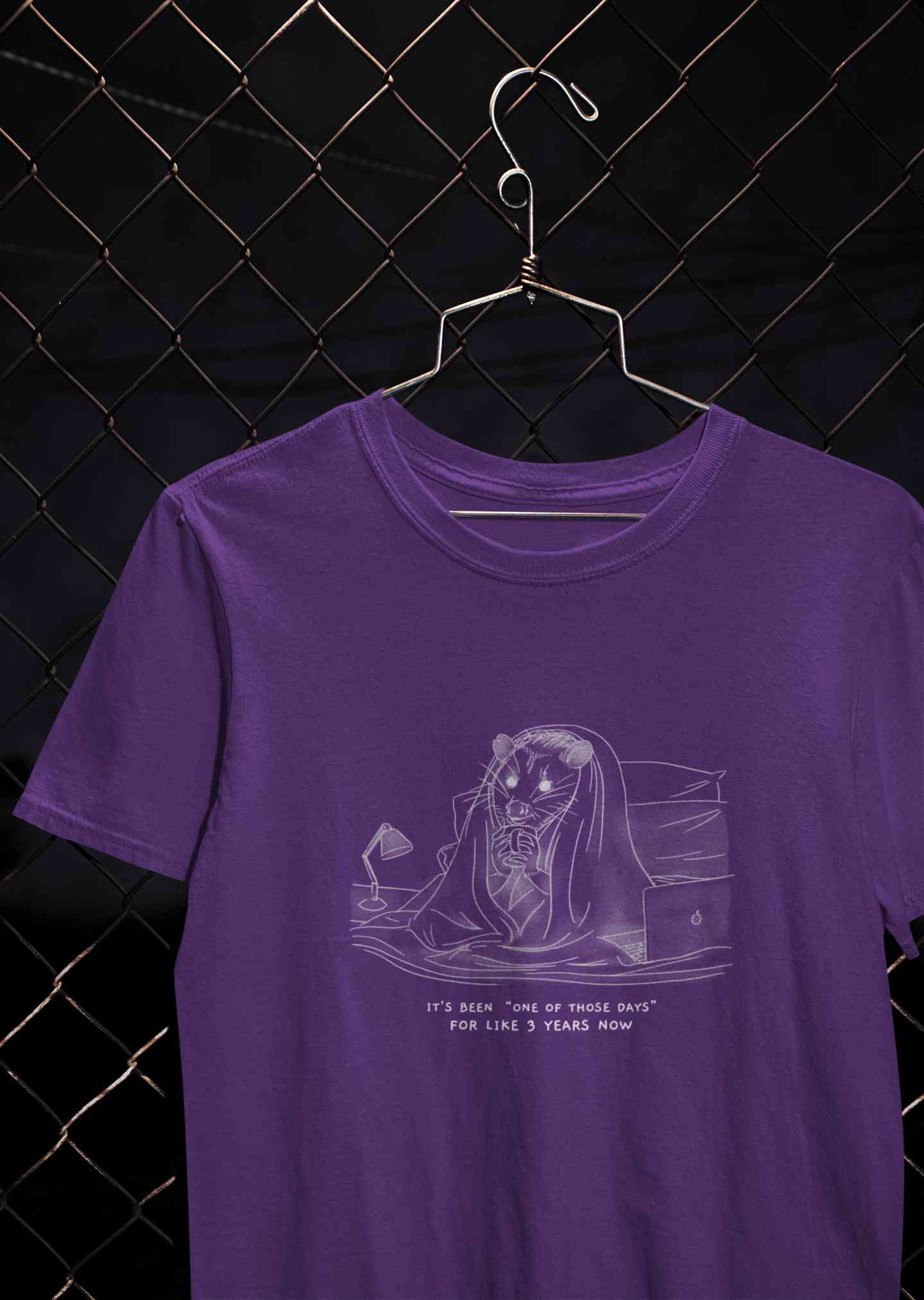 One Of Those Days Funny Mens Half Sleeves T-shirt- FunkyTeesClub