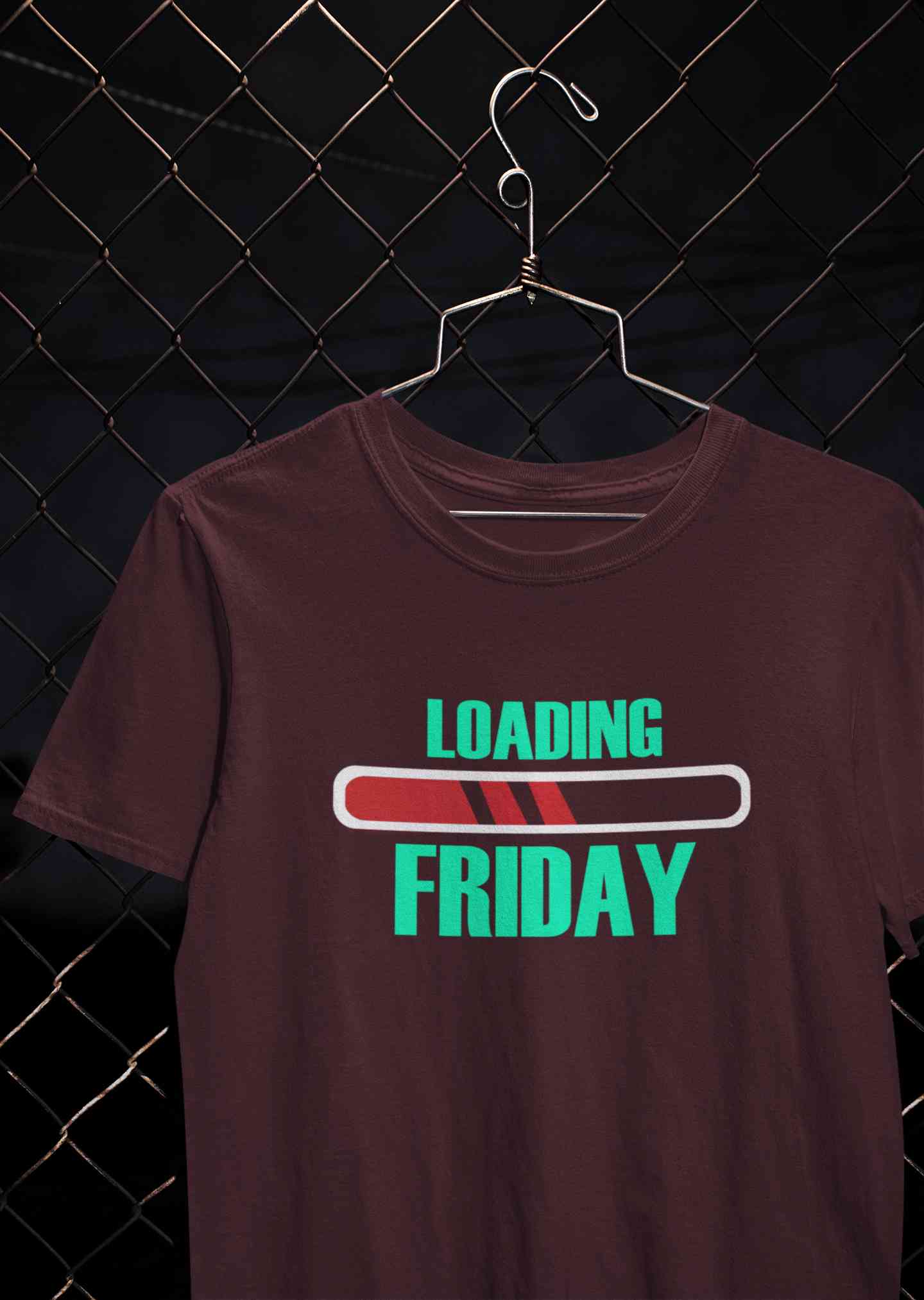 Loading Friday Mens Half Sleeves T-shirt- FunkyTeesClub