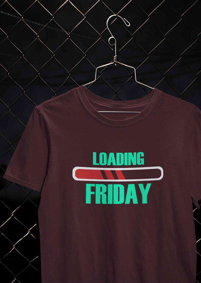 Loading Friday Mens Half Sleeves T-shirt- FunkyTeesClub