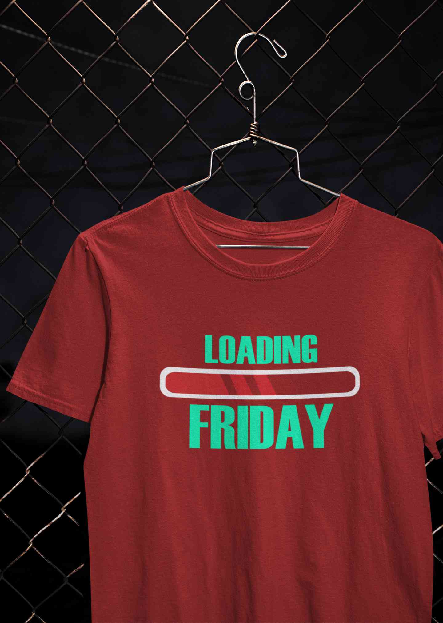 Loading Friday Mens Half Sleeves T-shirt- FunkyTeesClub