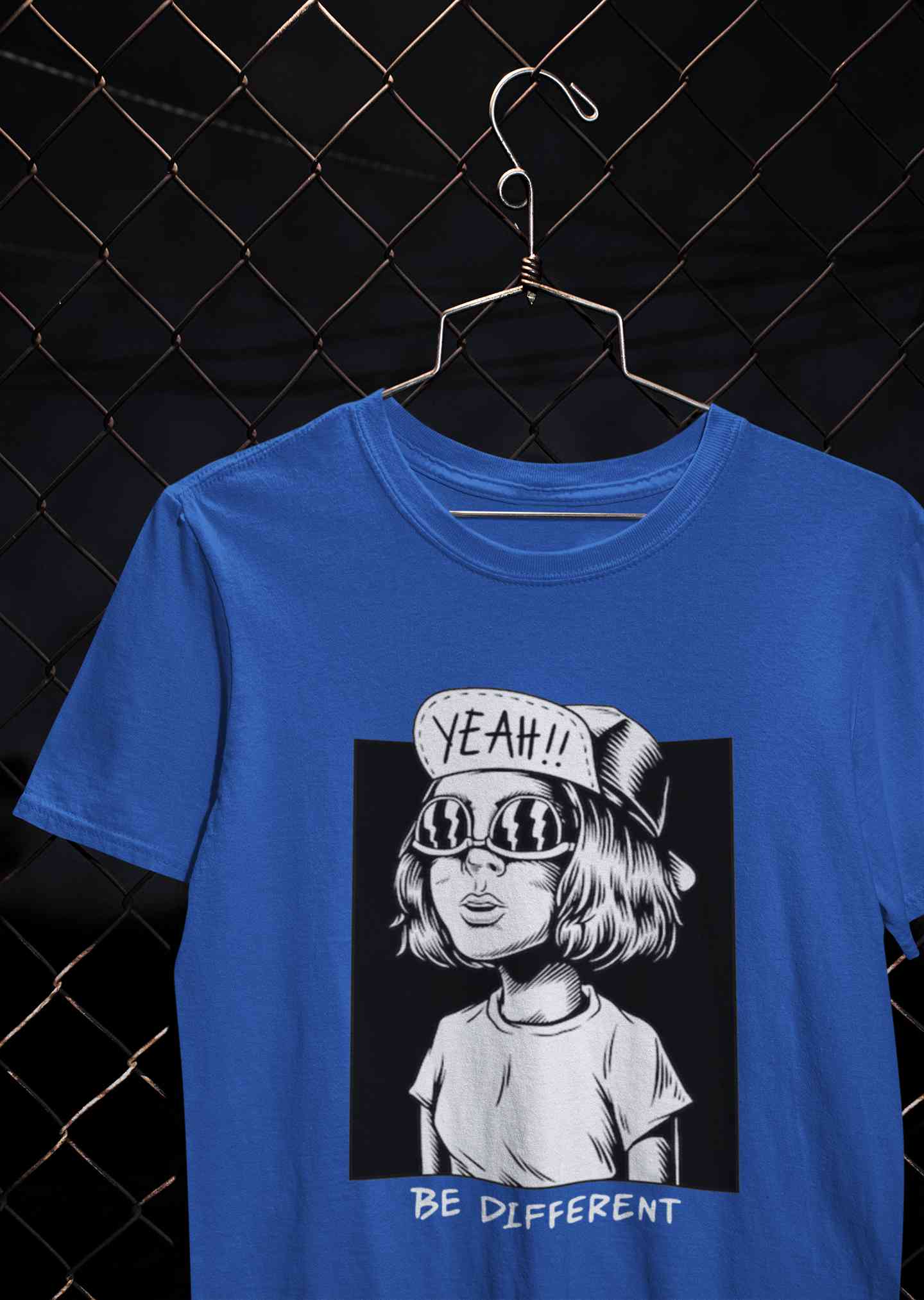 Be Different Women Half Sleeves T-shirt- FunkyTeesClub