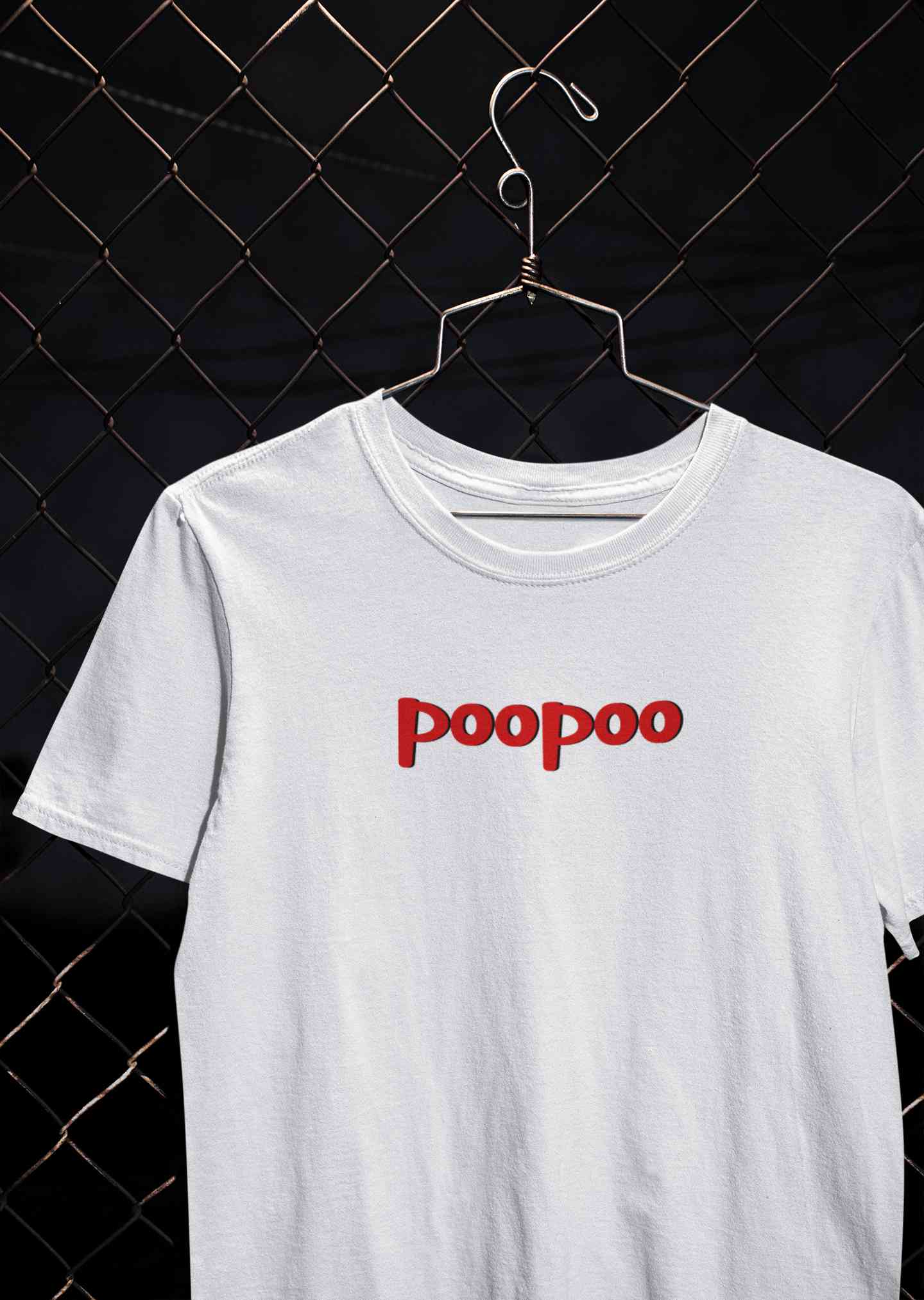 PeePee PooPoo Lovey Dovey Couple Half Sleeves T-Shirts -FunkyTeesClub