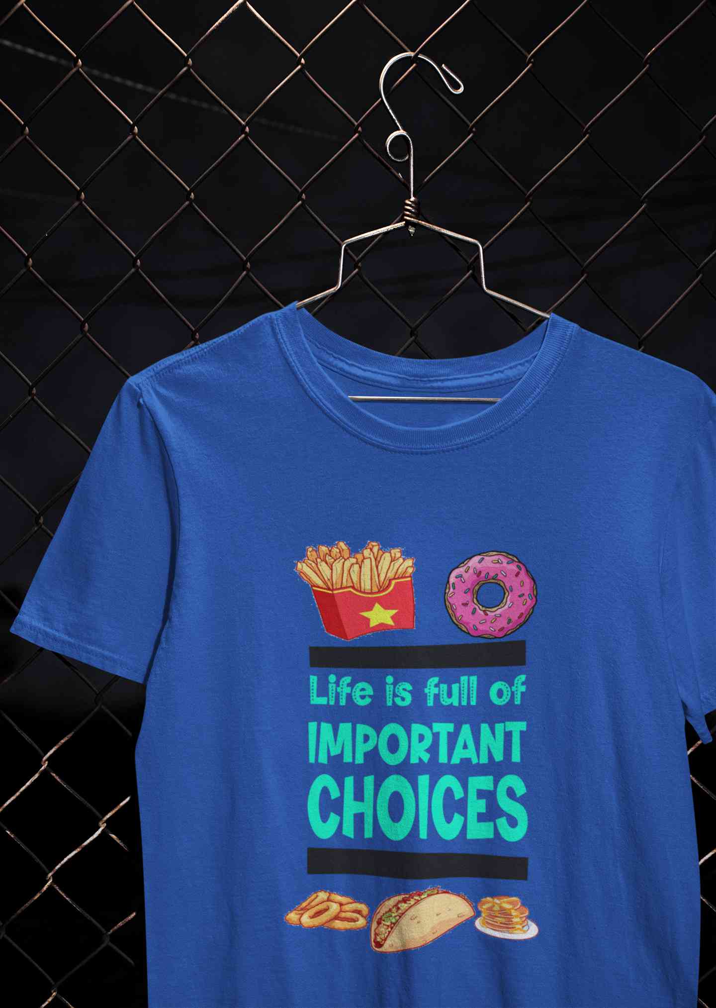 Sweet Choices Mens Half Sleeves T-shirt- FunkyTeesClub