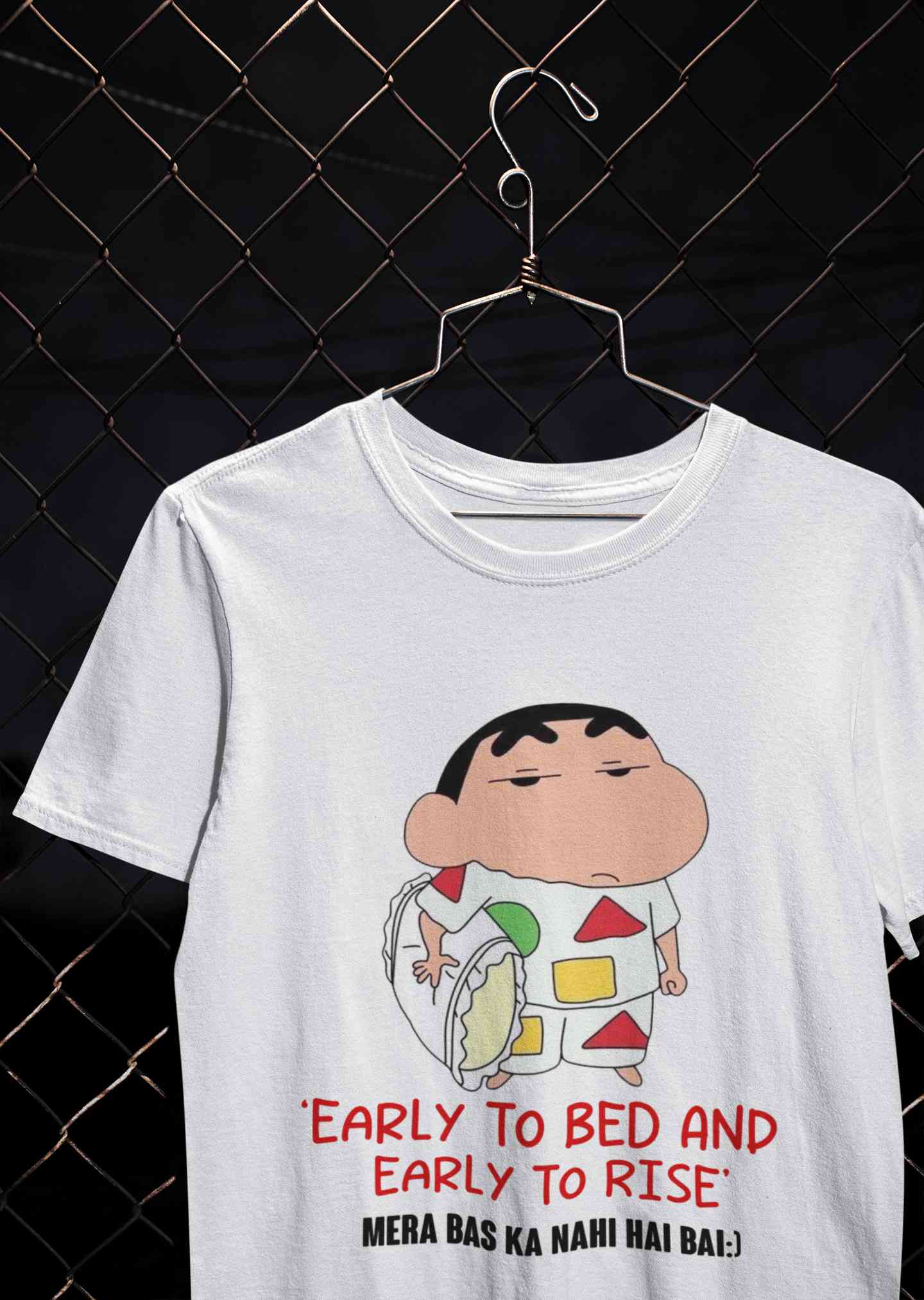 Early To Bed And Early To Rise Mens Half Sleeves T-shirt- FunkyTeesClub