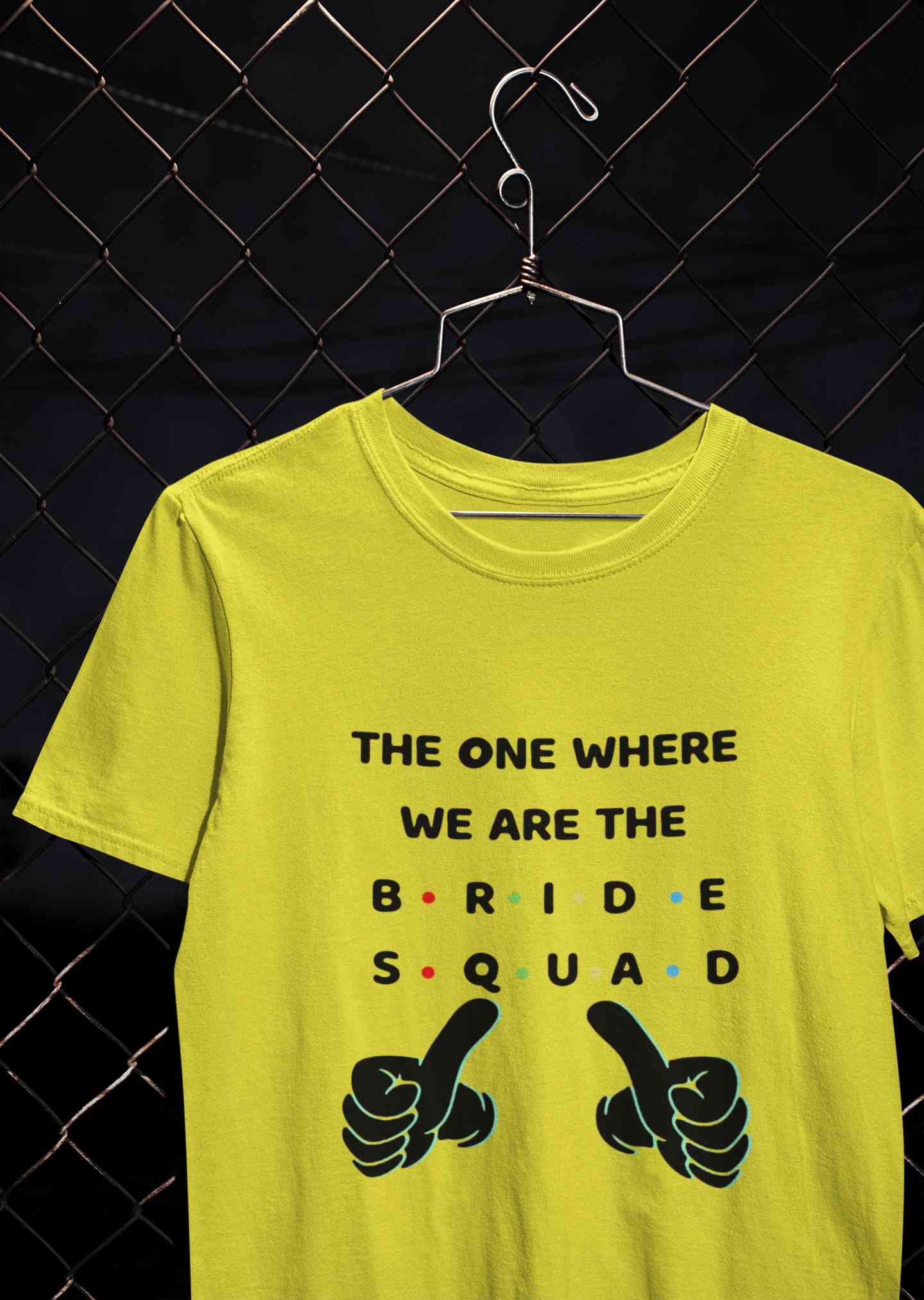 Bride Squad Mens Half Sleeves T-shirt- FunkyTeesClub