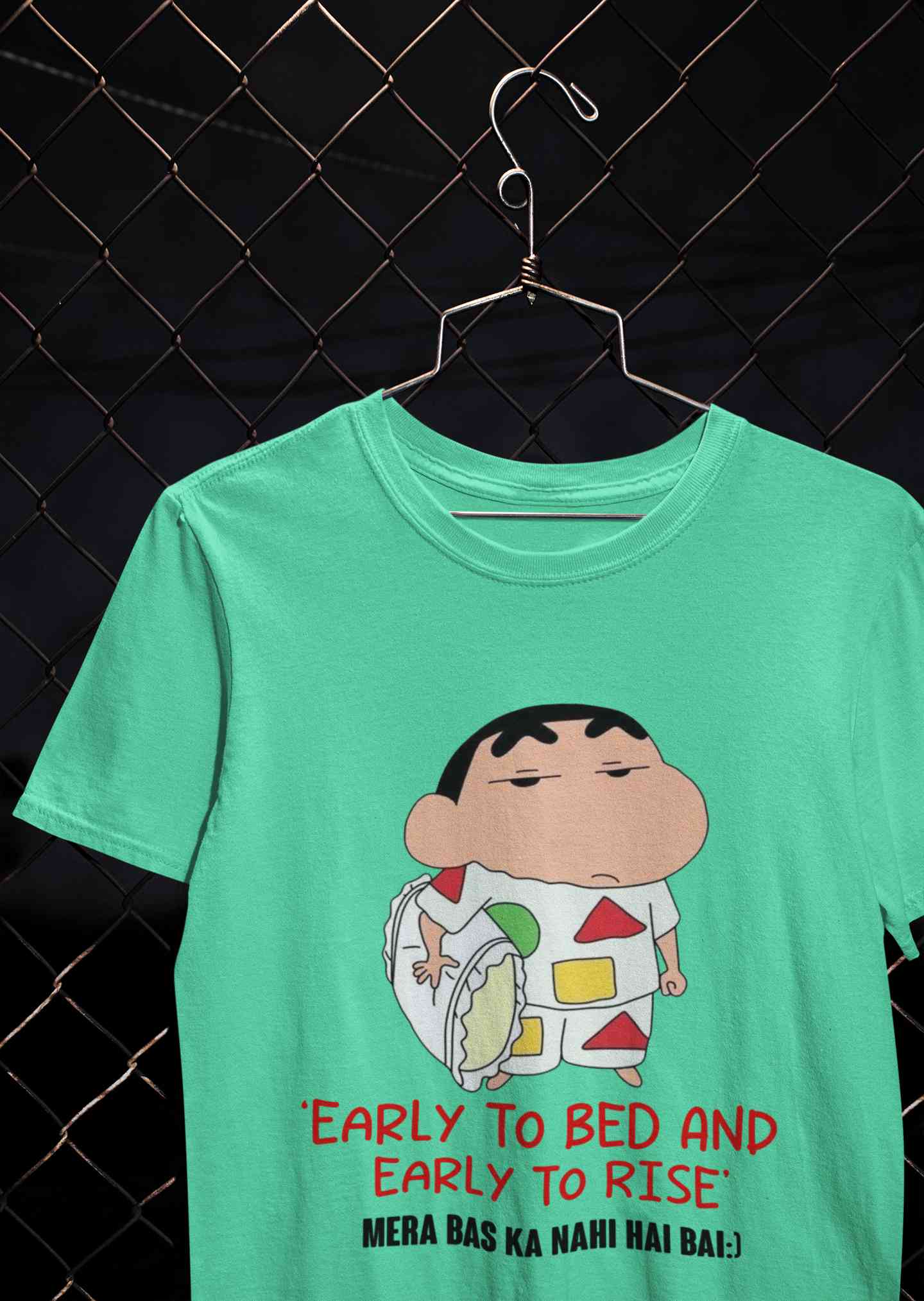 Early To Bed And Early To Rise Mens Half Sleeves T-shirt- FunkyTeesClub