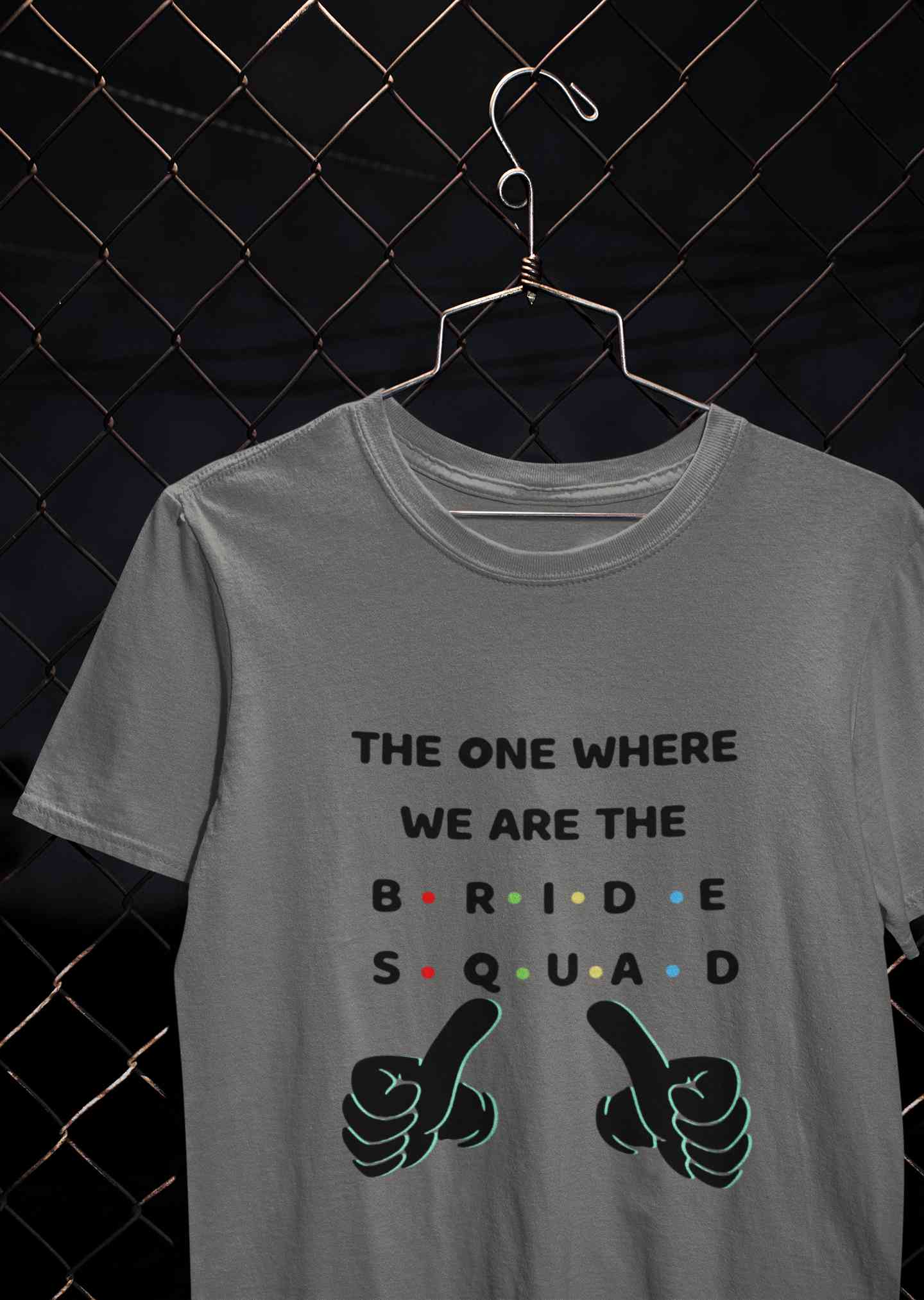 Bride Squad Mens Half Sleeves T-shirt- FunkyTeesClub