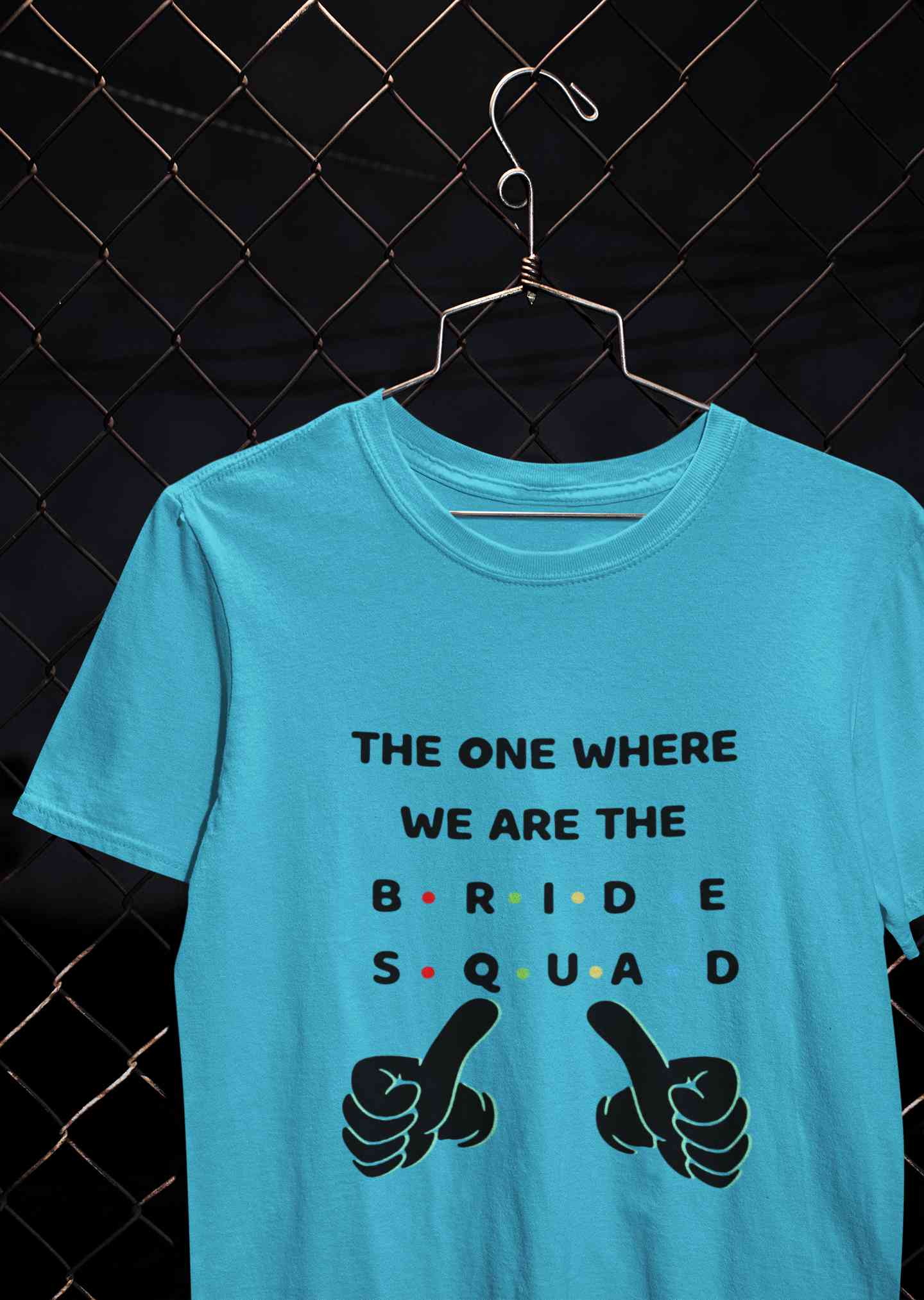 Bride Squad Mens Half Sleeves T-shirt- FunkyTeesClub