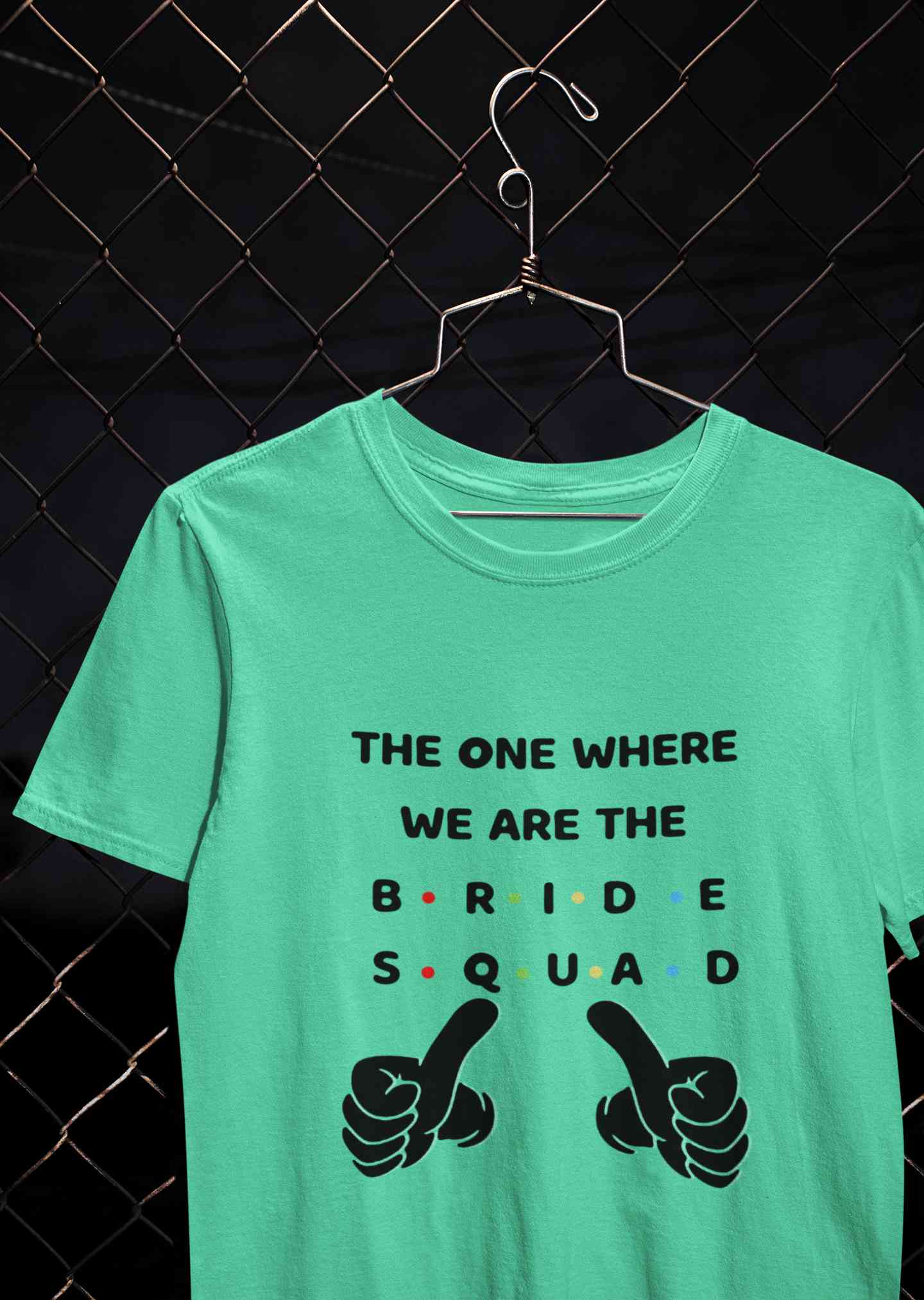 Bride Squad Mens Half Sleeves T-shirt- FunkyTeesClub