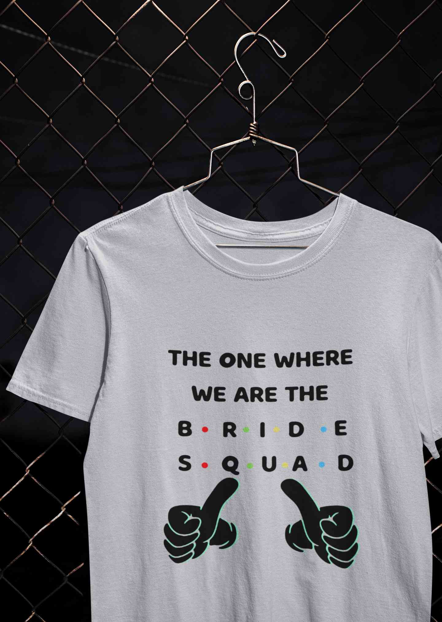 Bride Squad Mens Half Sleeves T-shirt- FunkyTeesClub