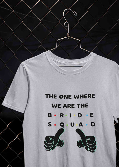 Bride Squad Women Half Sleeves T-shirt- FunkyTeesClub