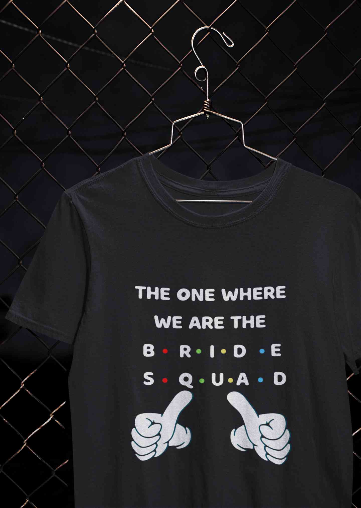 Bride Squad Mens Half Sleeves T-shirt- FunkyTeesClub