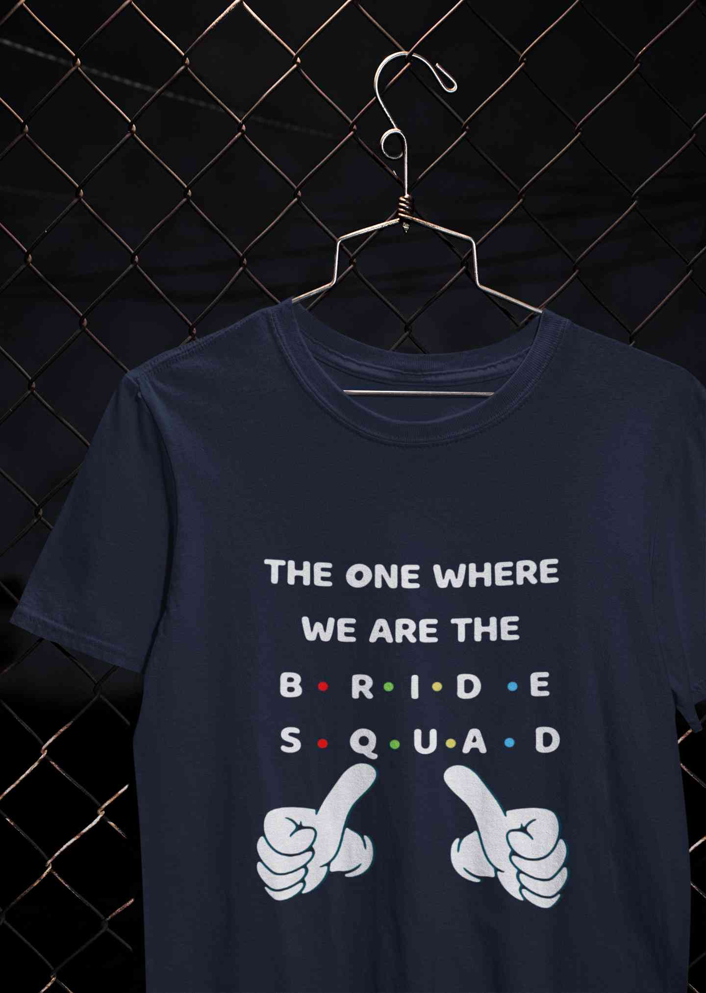 Bride Squad Mens Half Sleeves T-shirt- FunkyTeesClub