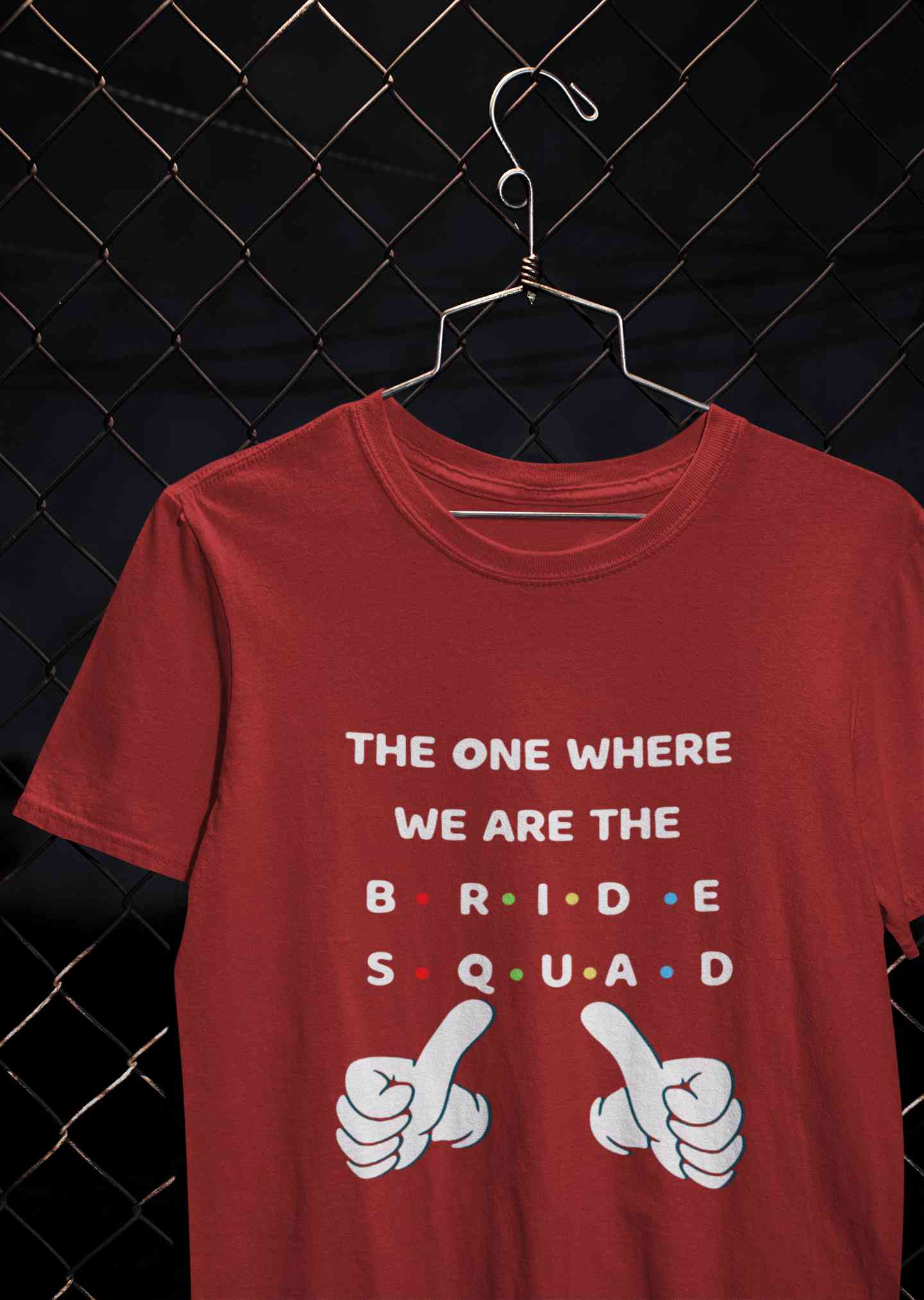 Bride Squad Mens Half Sleeves T-shirt- FunkyTeesClub