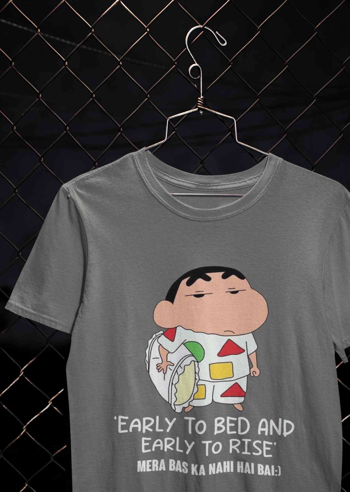 Early To Bed And Early To Rise Mens Half Sleeves T-shirt- FunkyTeesClub