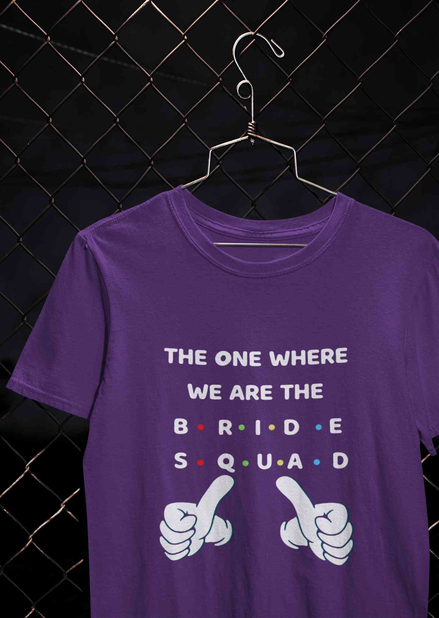Bride Squad Mens Half Sleeves T-shirt- FunkyTeesClub