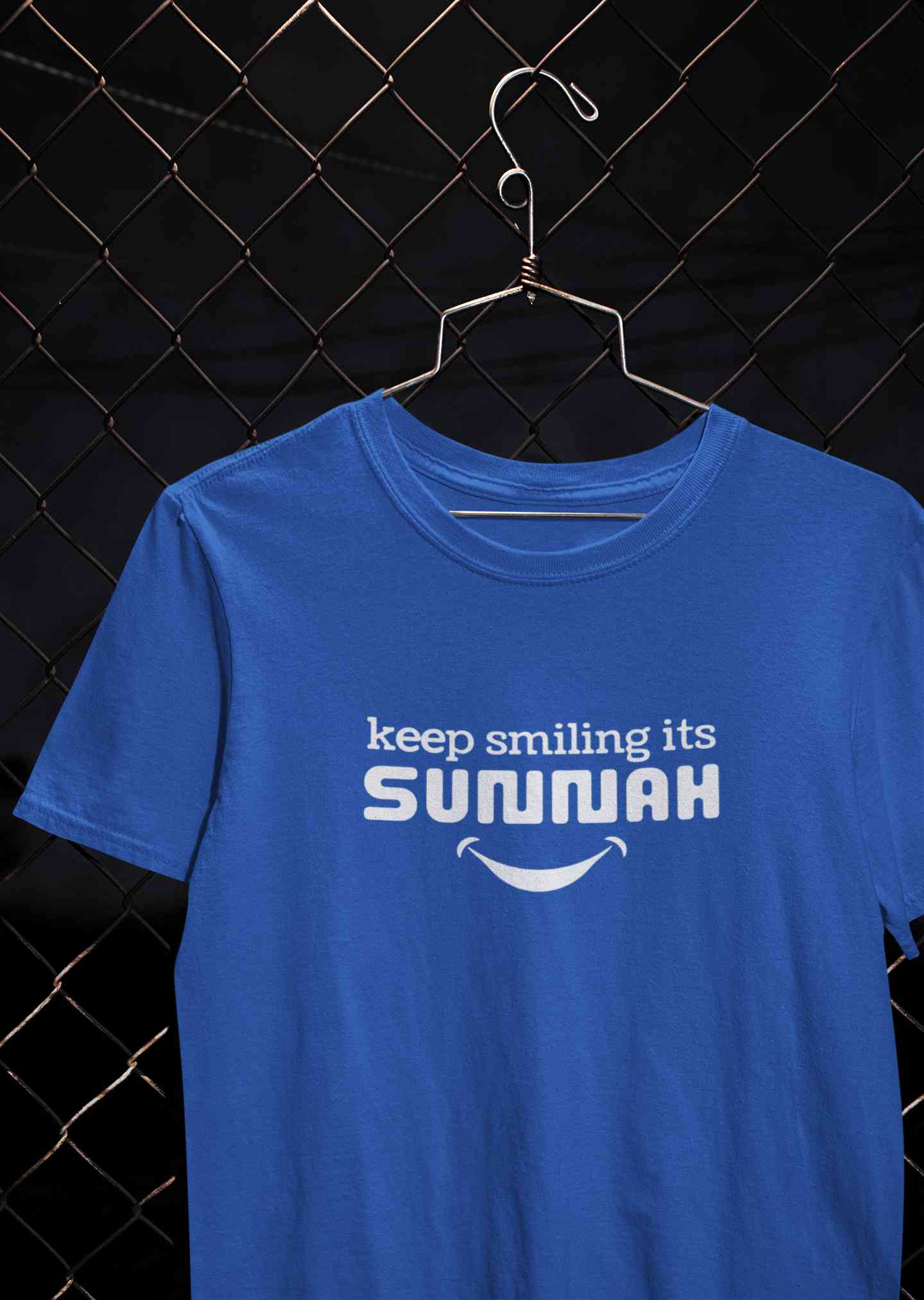 Keep Smiling Its Sunnah Mens Half Sleeves T-shirt- FunkyTeesClub