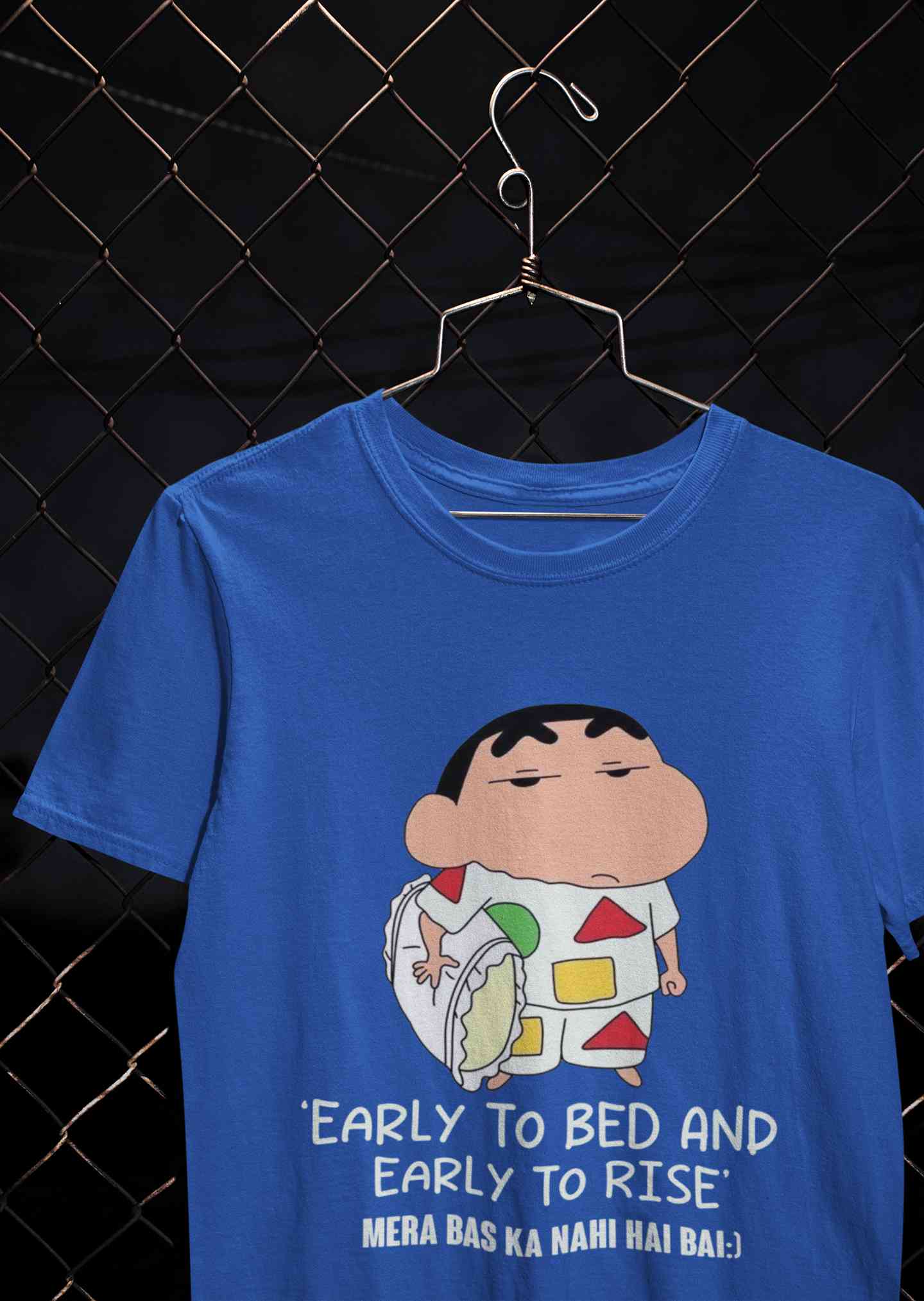 Early To Bed And Early To Rise Mens Half Sleeves T-shirt- FunkyTeesClub