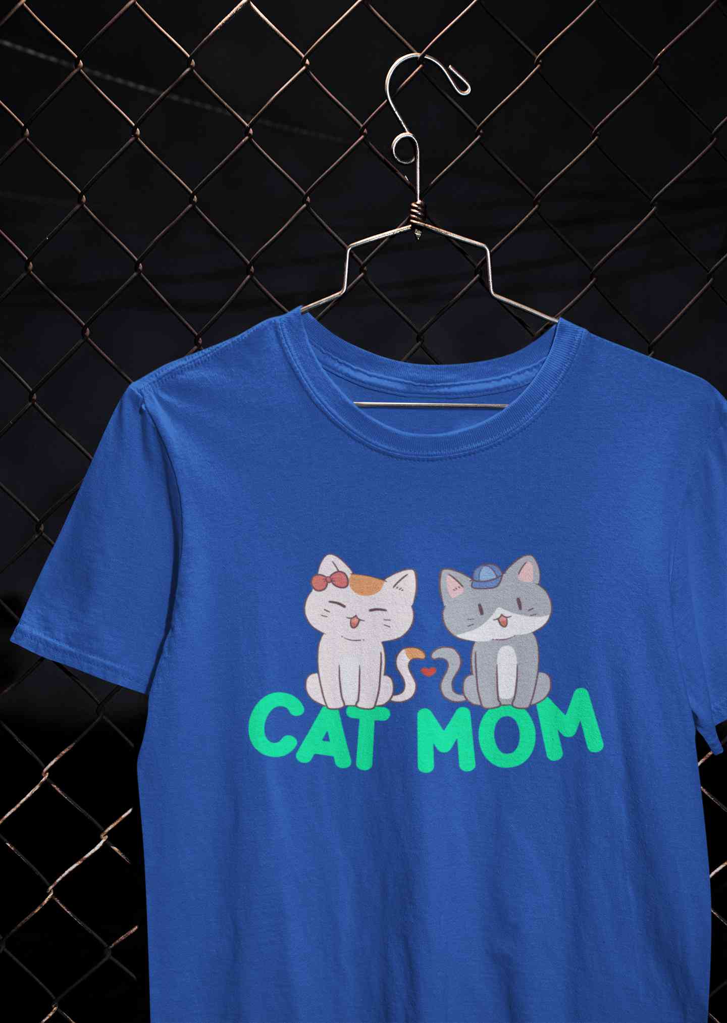 Cat Mom Women Half Sleeves T-shirt- FunkyTeesClub