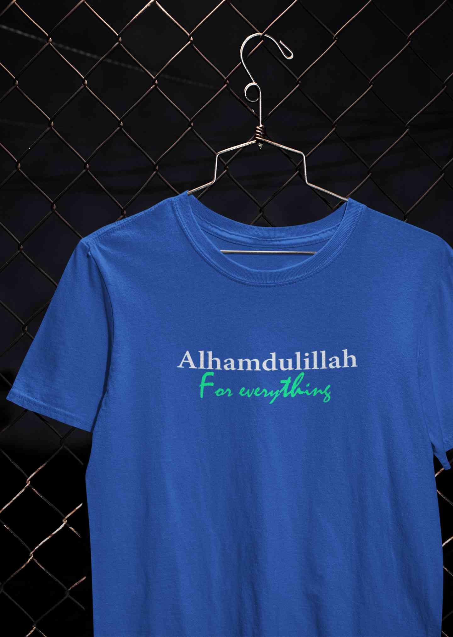 Alhamdulillah Mens Half Sleeves T-shirt- FunkyTeesClub