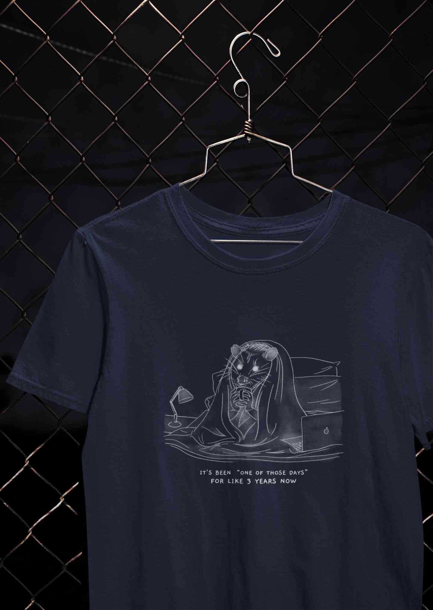 One Of Those Days Funny Mens Half Sleeves T-shirt- FunkyTeesClub
