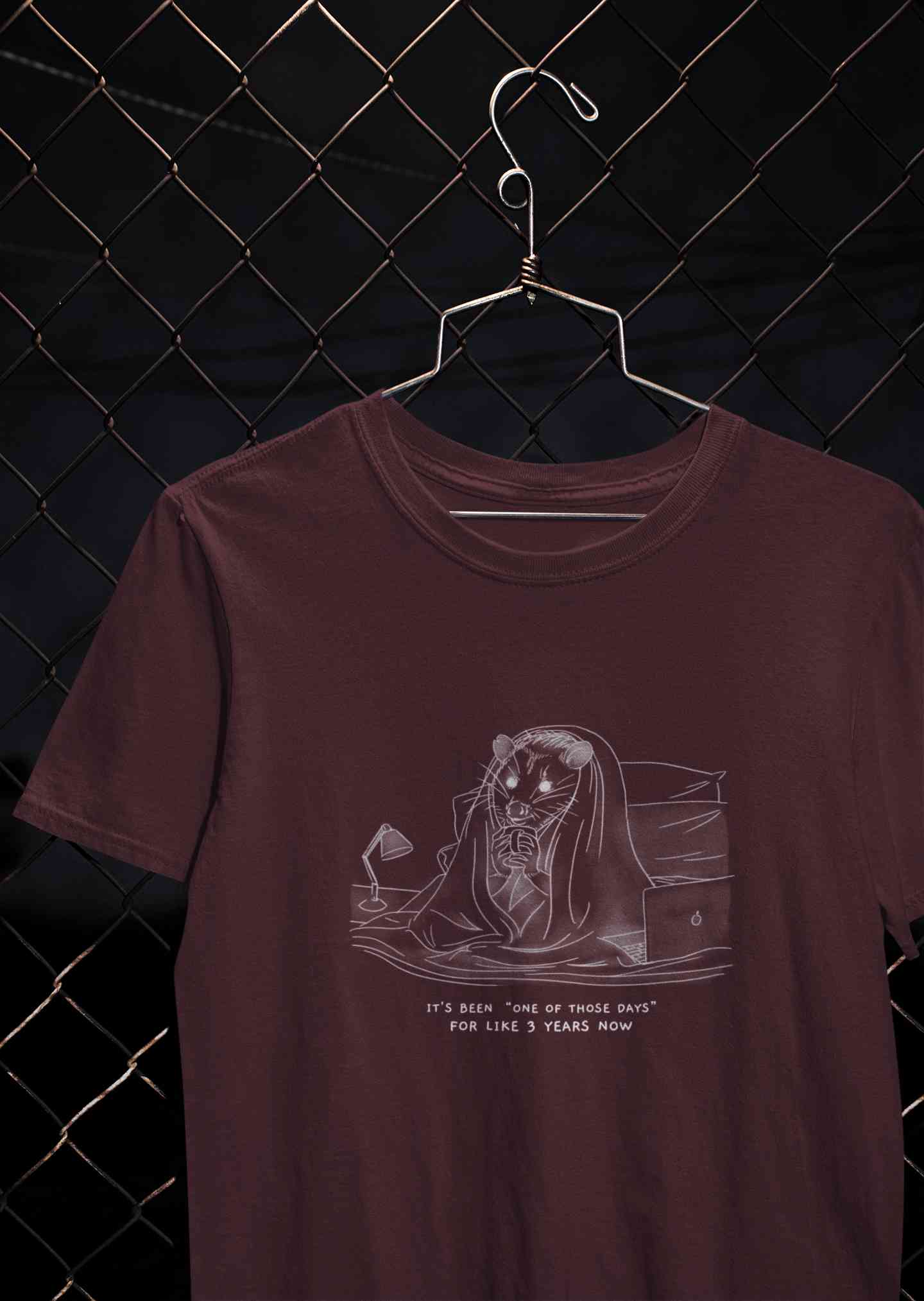 One Of Those Days Funny Mens Half Sleeves T-shirt- FunkyTeesClub