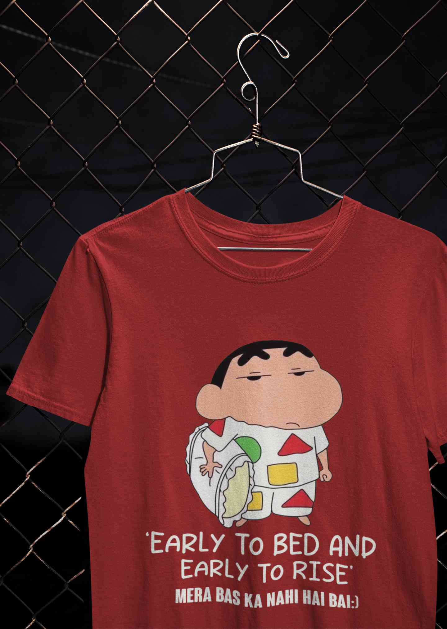 Early To Bed And Early To Rise Mens Half Sleeves T-shirt- FunkyTeesClub