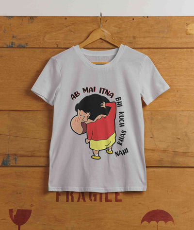 Ab Mai Itna Bhi Kuchh Khaas Nahi Women Half Sleeves T-shirt- FunkyTeesClub
