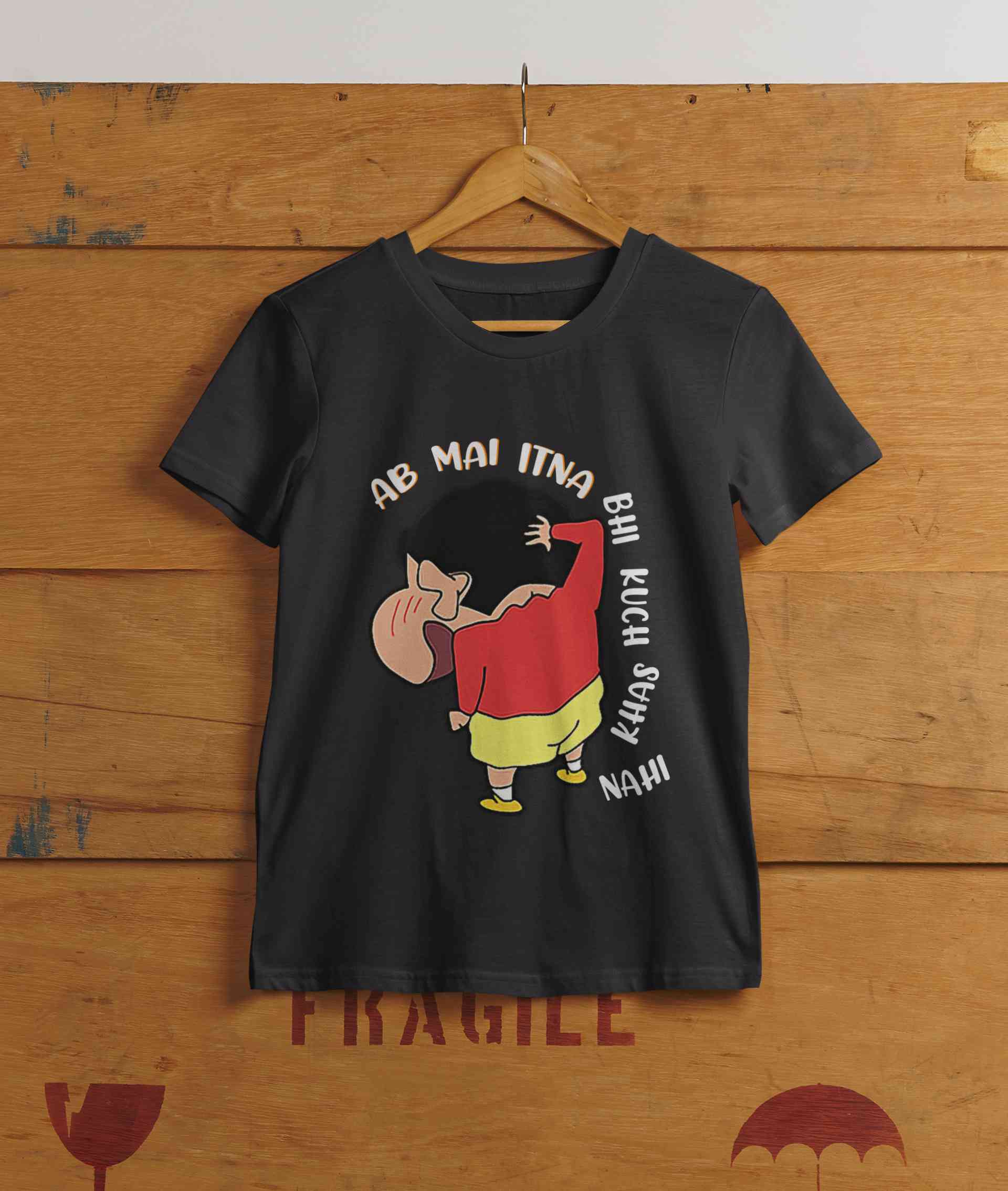 Ab Mai Itna Bhi Kuchh Khaas Nahi Women Half Sleeves T-shirt- FunkyTeesClub