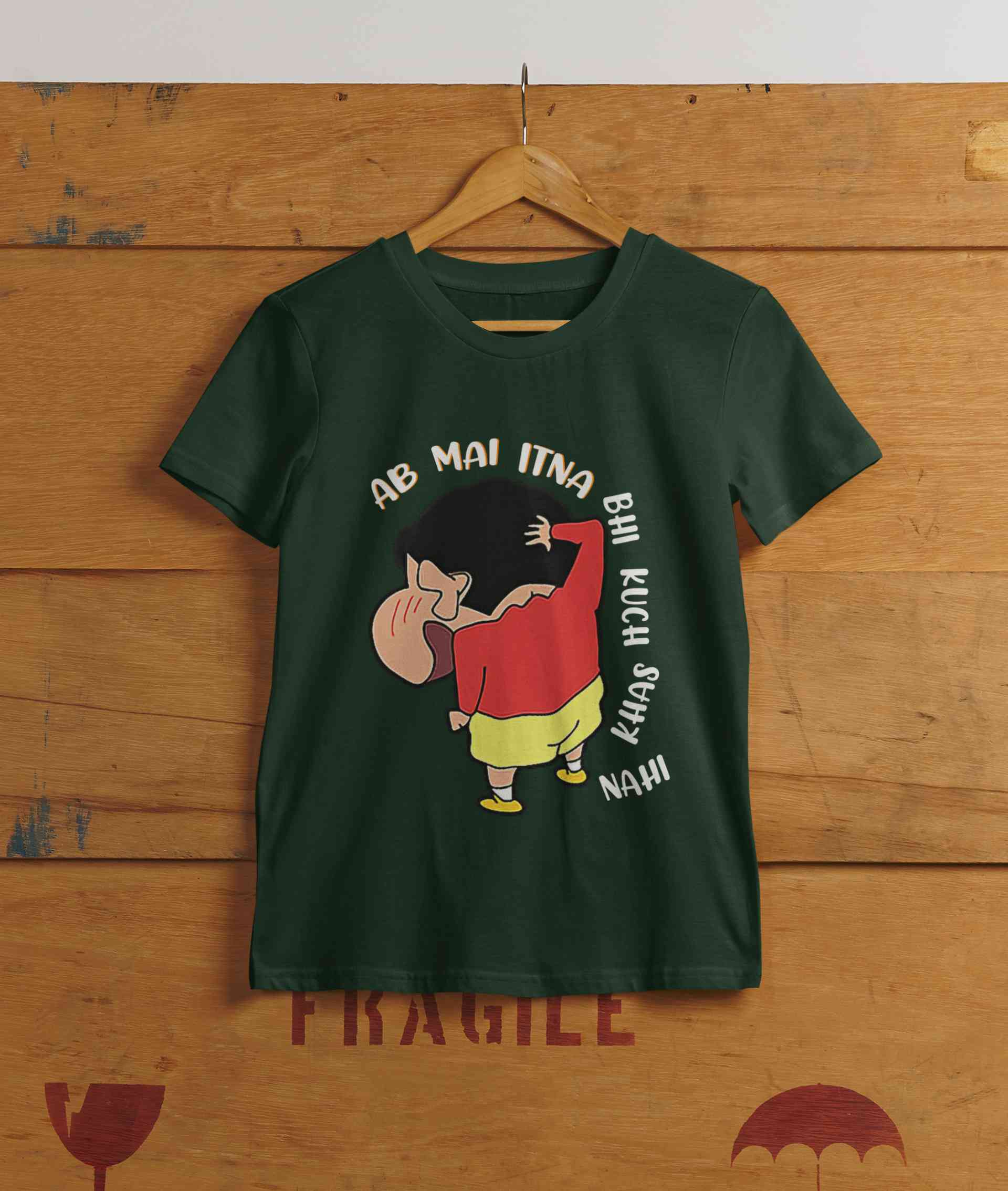 Ab Mai Itna Bhi Kuchh Khaas Nahi Women Half Sleeves T-shirt- FunkyTeesClub