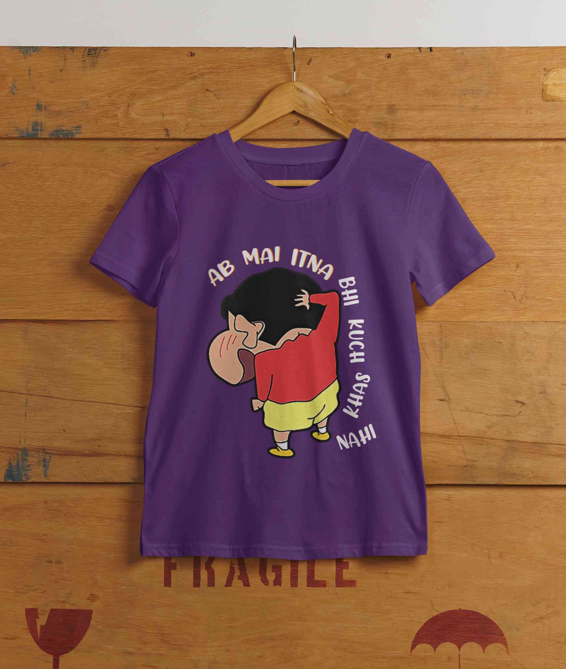 Ab Mai Itna Bhi Kuchh Khaas Nahi Women Half Sleeves T-shirt- FunkyTeesClub