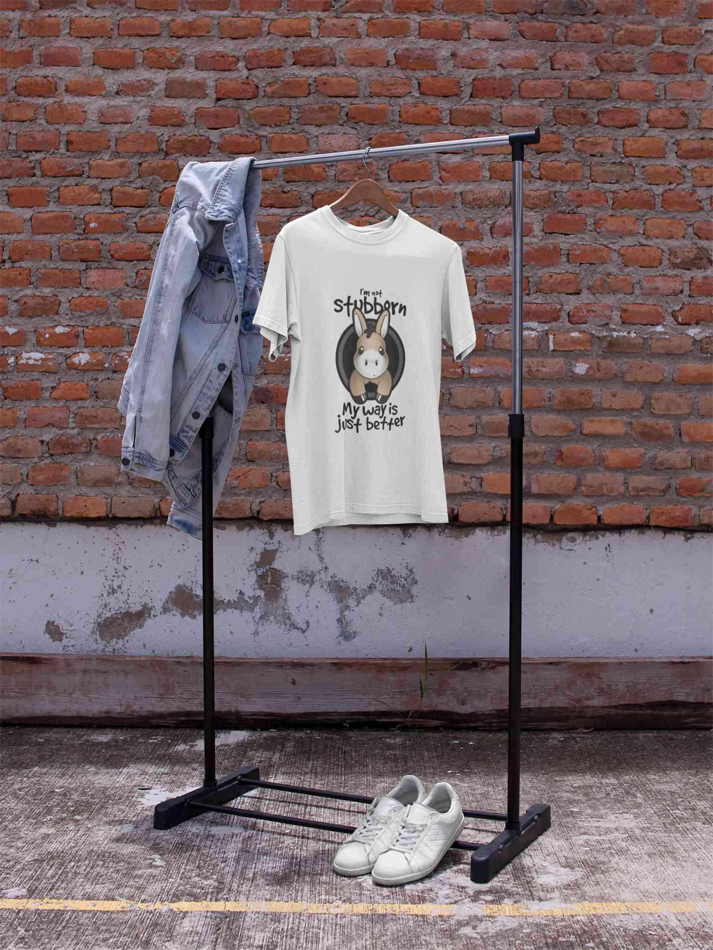 I Am Not Stubborn My Way Is Just Better Graphic Mens Half Sleeves T-shirt- FunkyTeesClub