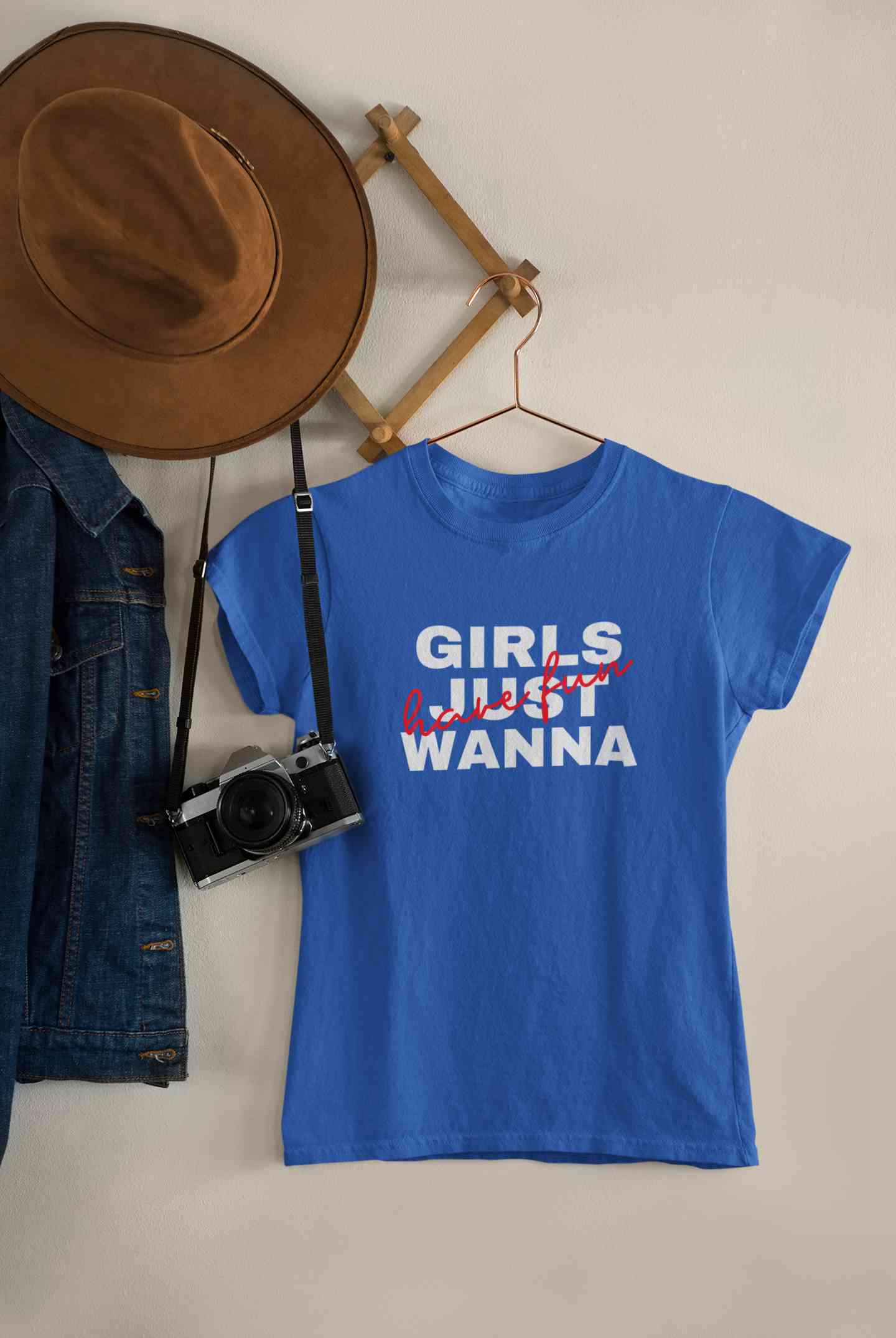 Girls Just Have Fun Typography Women Half Sleeves T-shirt- FunkyTeesClub