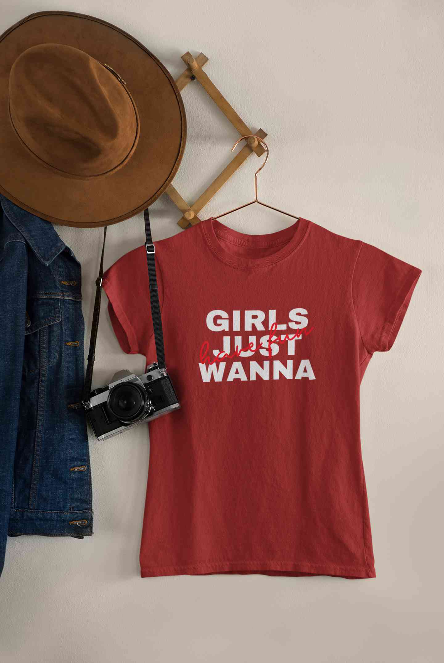 Girls Just Have Fun Typography Women Half Sleeves T-shirt- FunkyTeesClub