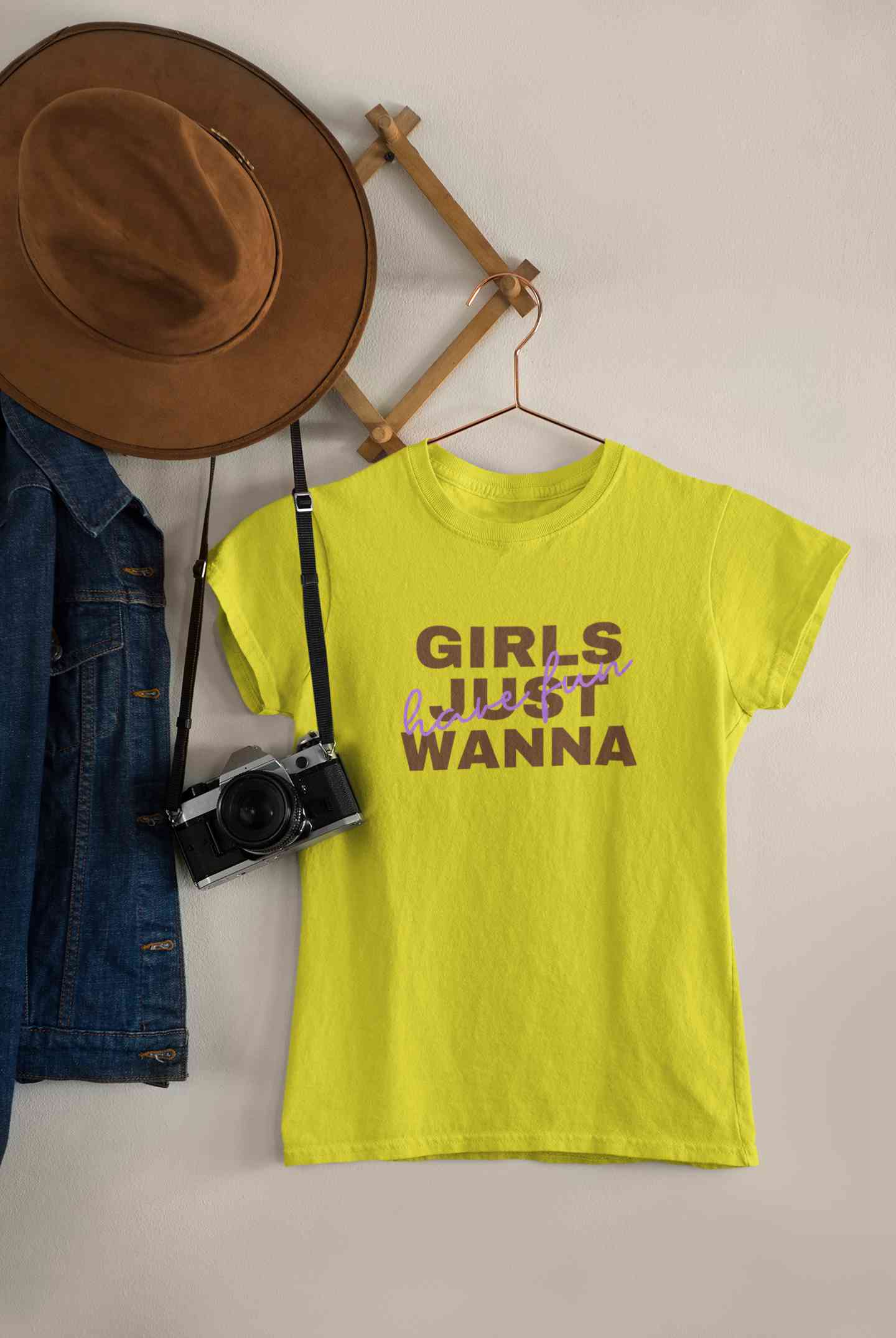 Girls Just Have Fun Typography Women Half Sleeves T-shirt- FunkyTeesClub