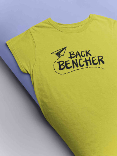 Back Bencher Women Half Sleeves T-shirt- FunkyTeesClub