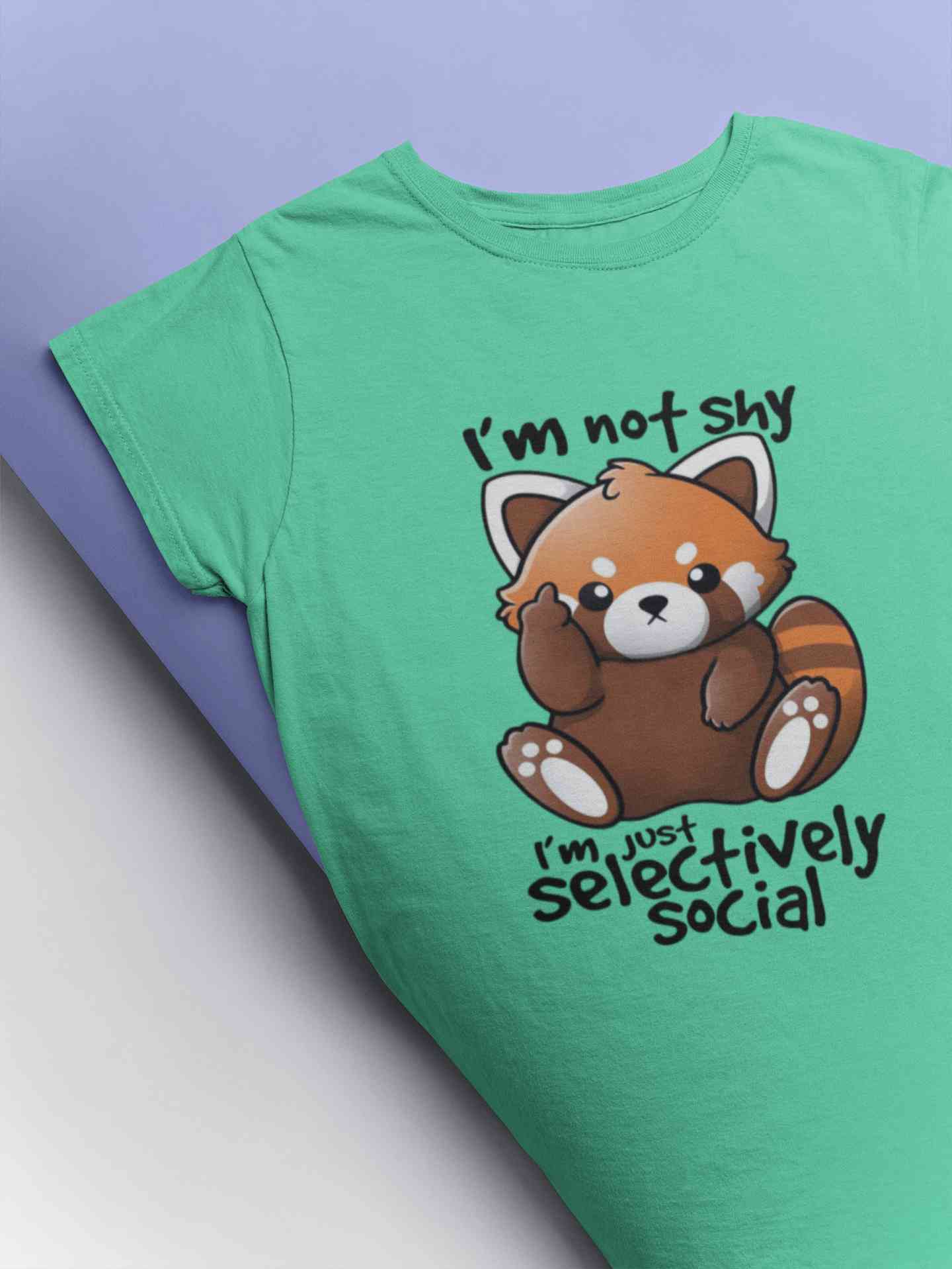 Selectively Social Graphic Typography Women Half Sleeves T-shirt- FunkyTeesClub