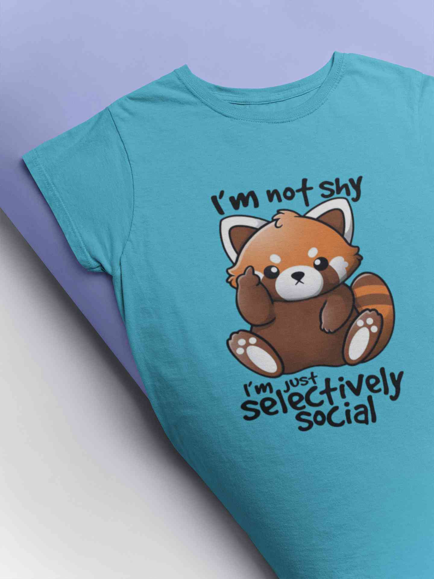 Selectively Social Graphic Typography Mens Half Sleeves T-shirt- FunkyTeesClub