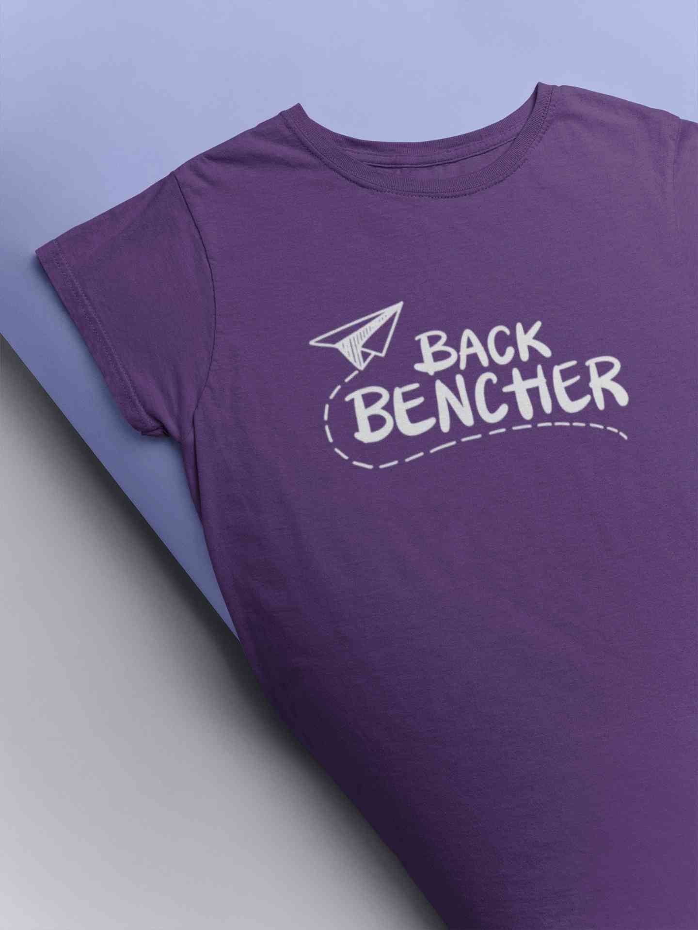 Back Bencher Women Half Sleeves T-shirt- FunkyTeesClub