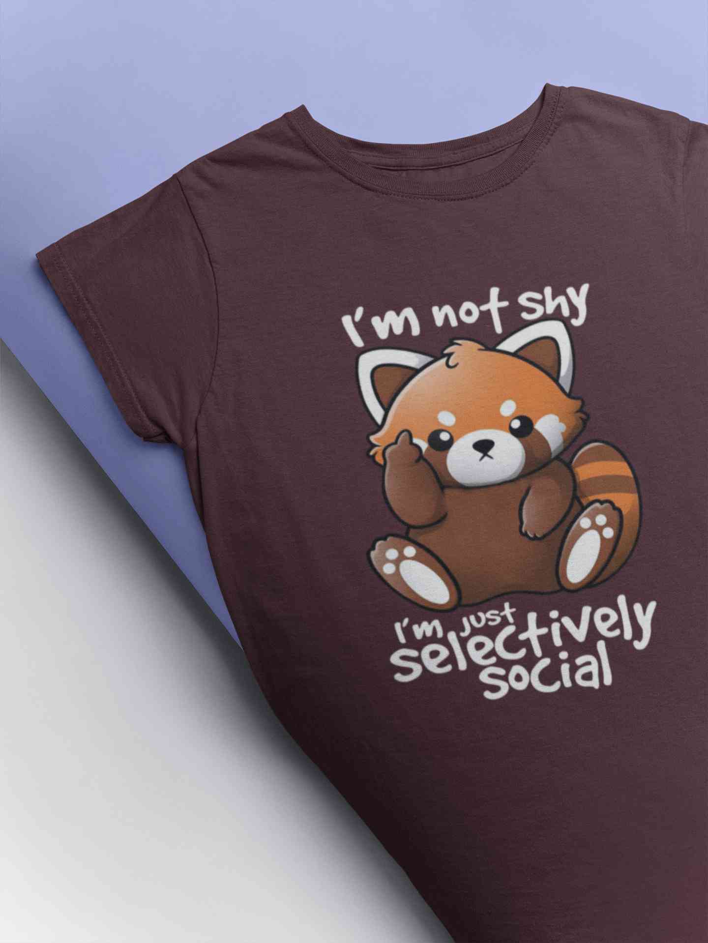 Selectively Social Graphic Typography Mens Half Sleeves T-shirt- FunkyTeesClub