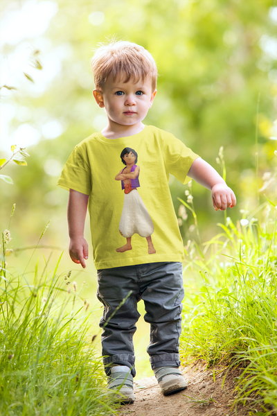Cute Cartoon Half Sleeves T-Shirt for Boy-FunkyTeesClub